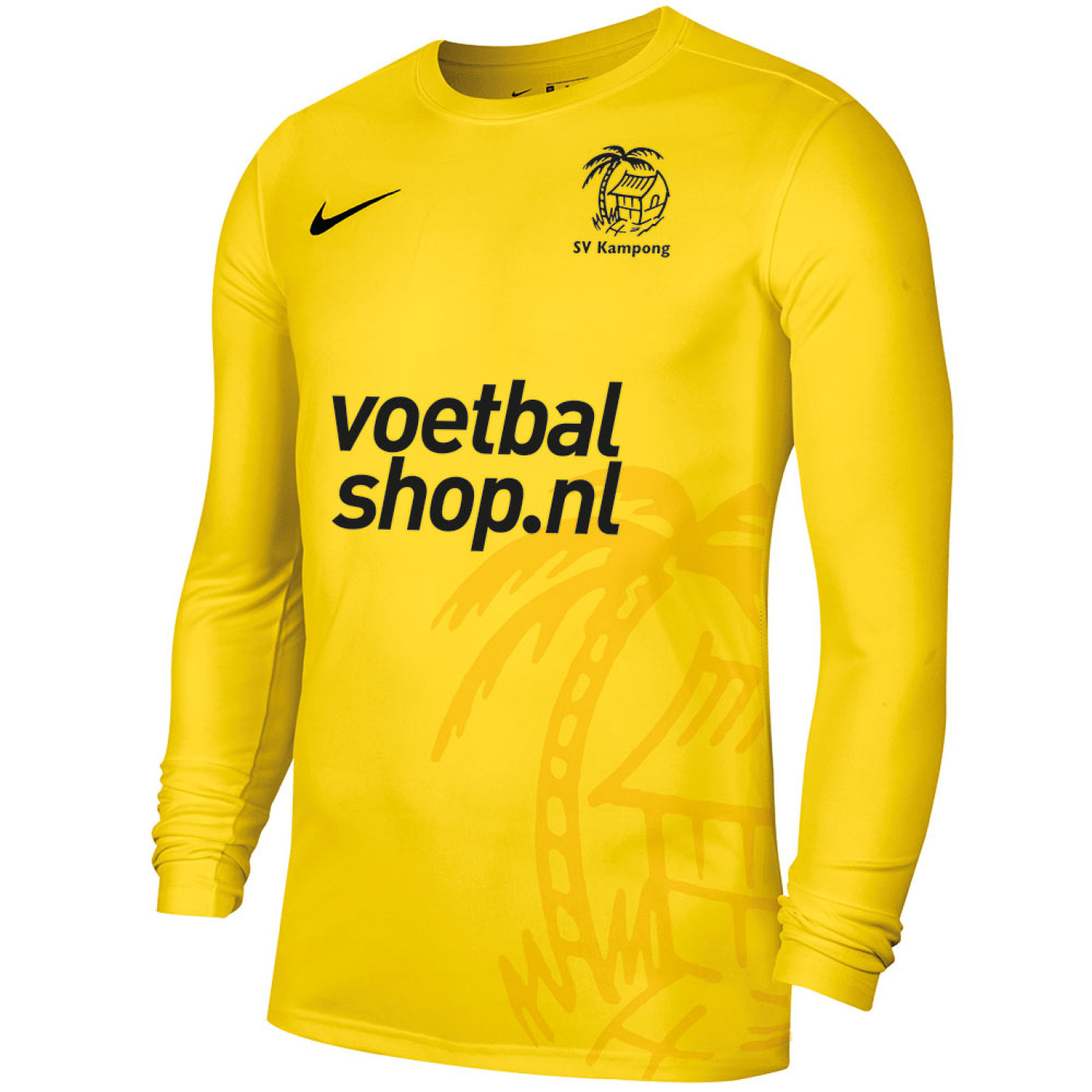 SV Kampong Long Sleeve Senior Yellow Keeper Shirt