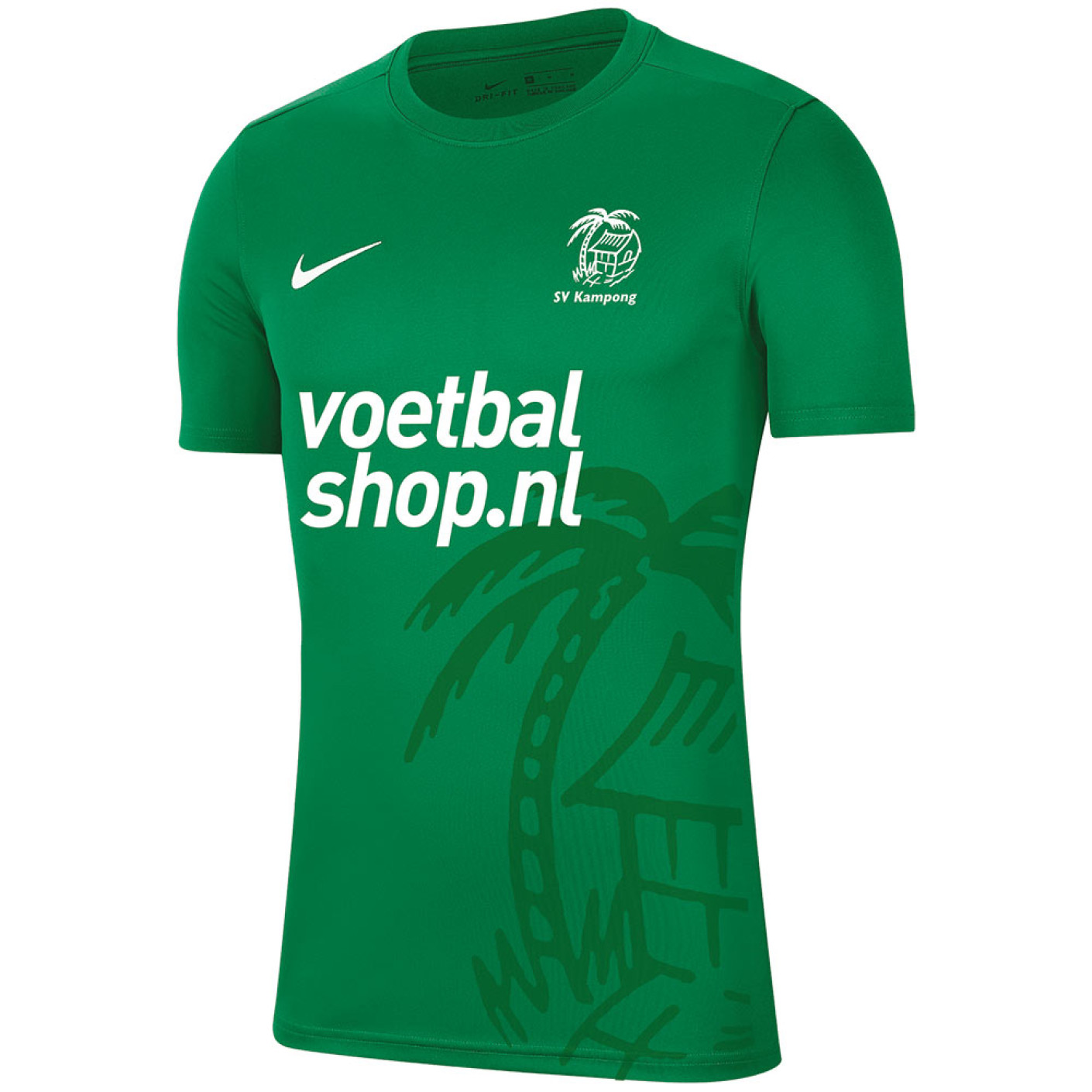 SV Kampong Short Sleeve Goalkeeper Shirt Junior Green