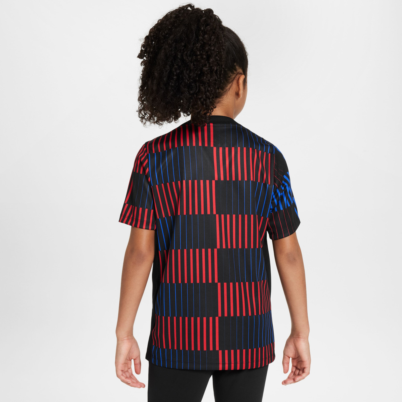 Nike FC Barcelona シャツ 赤・青・黒 Nike FC Barcelona Pre-Match Training Shirt 2024-2025 Kids Black