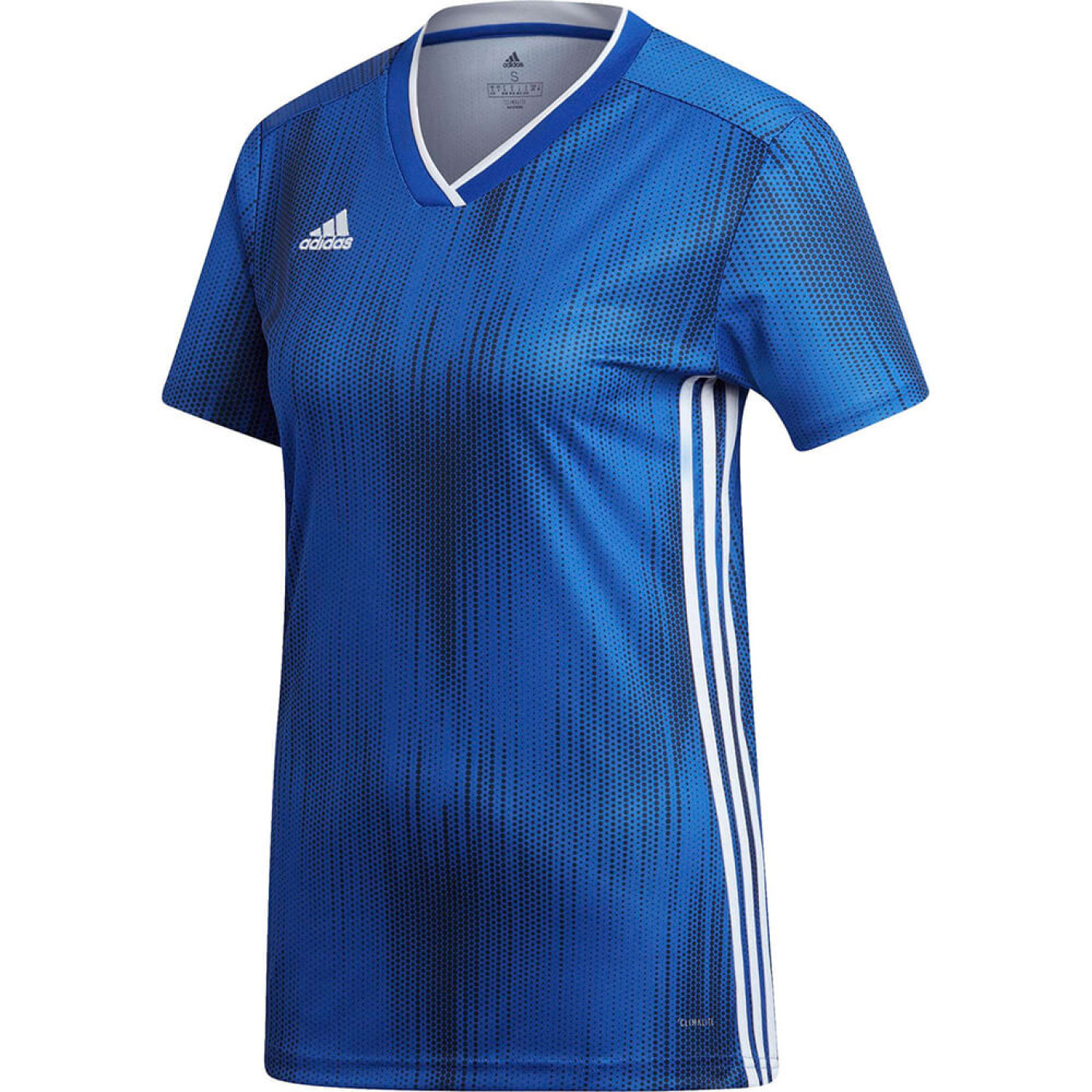 adidas TIRO 19 Voetbalshirt Vrouwen Blauw Wit