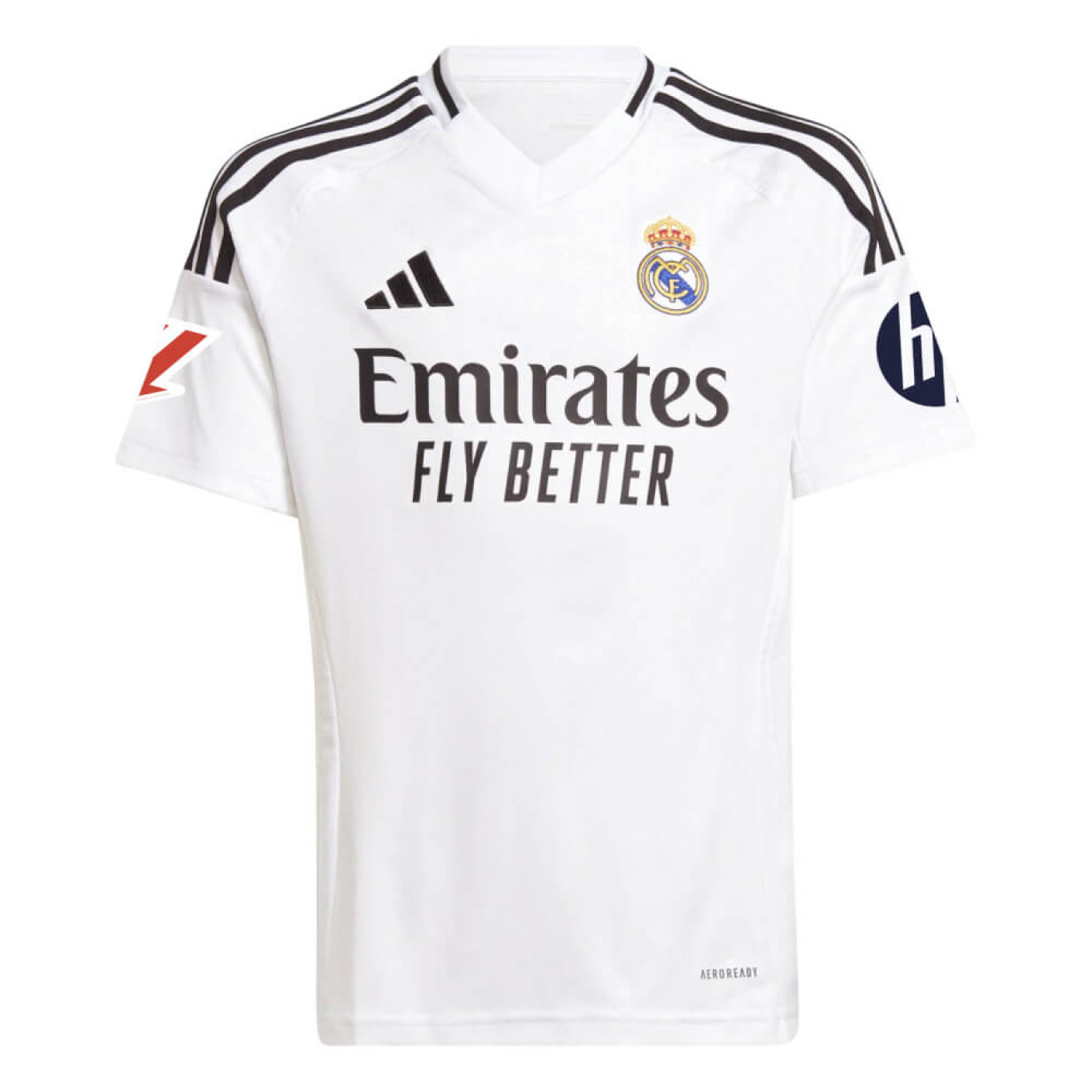 adidas Real Madrid Home Jersey 2024-2025 Kids Mbappé 9