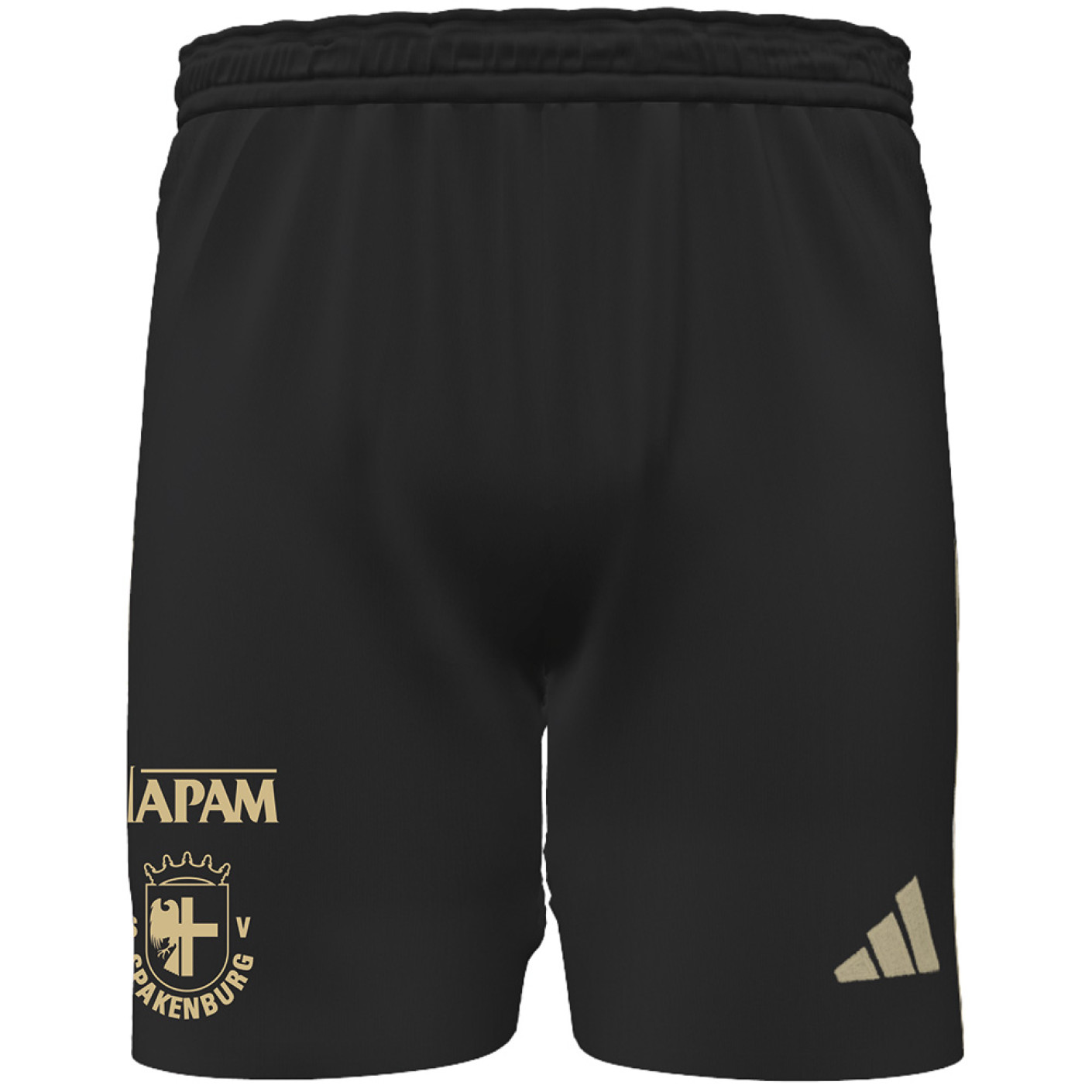 SV Spakenburg Uitshort Jeugd Senioren Zwart