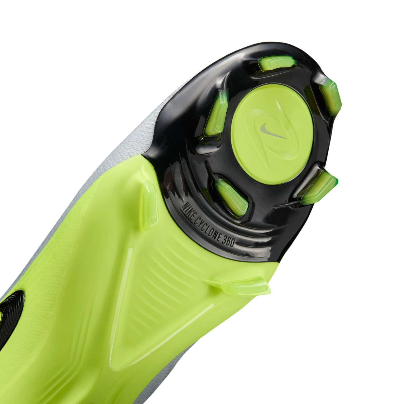 Nike Phantom Luna II Pro Gras Voetbalschoenen (FG) Neongeel Zilver