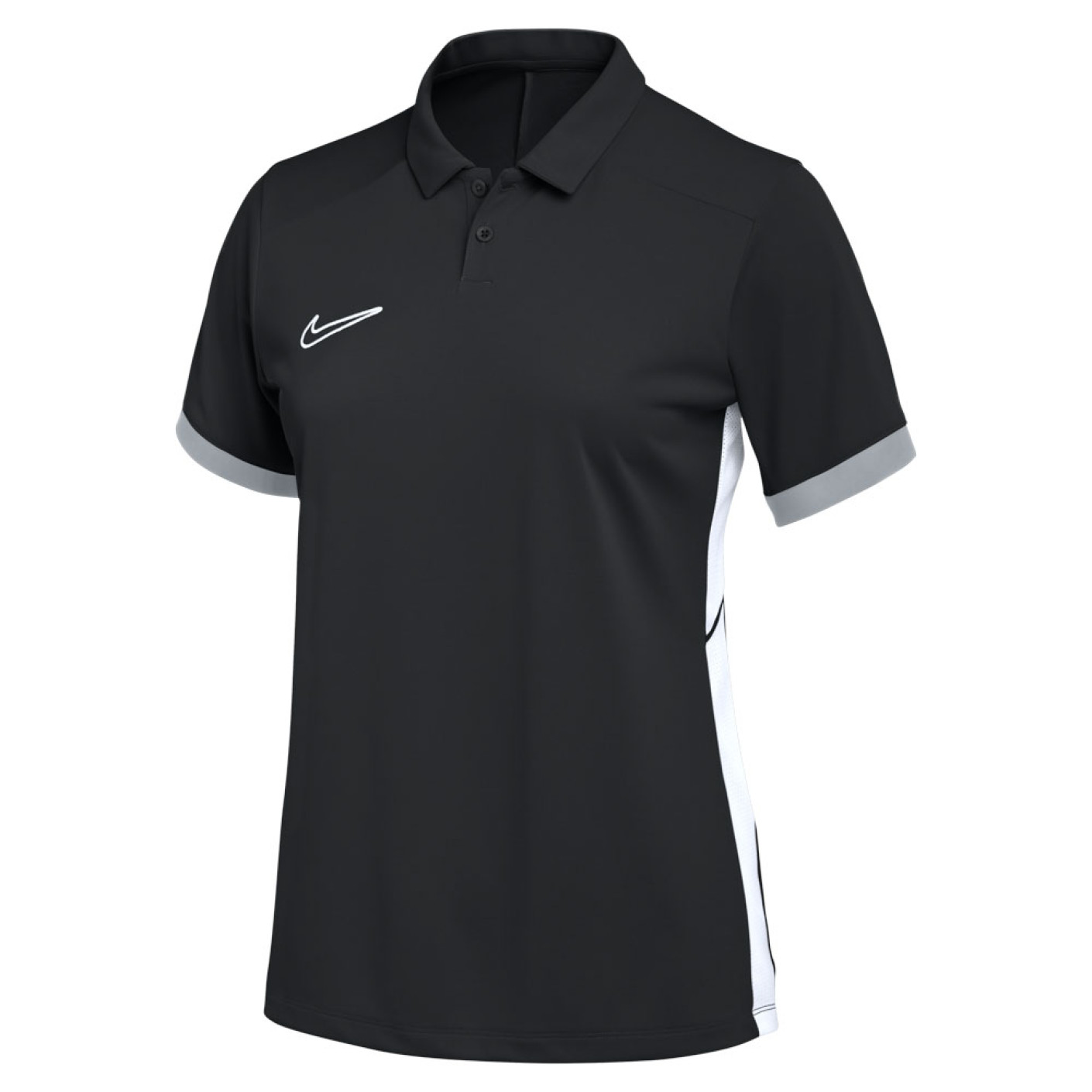 Nike Academy 25 Polo Women's Black Grey White