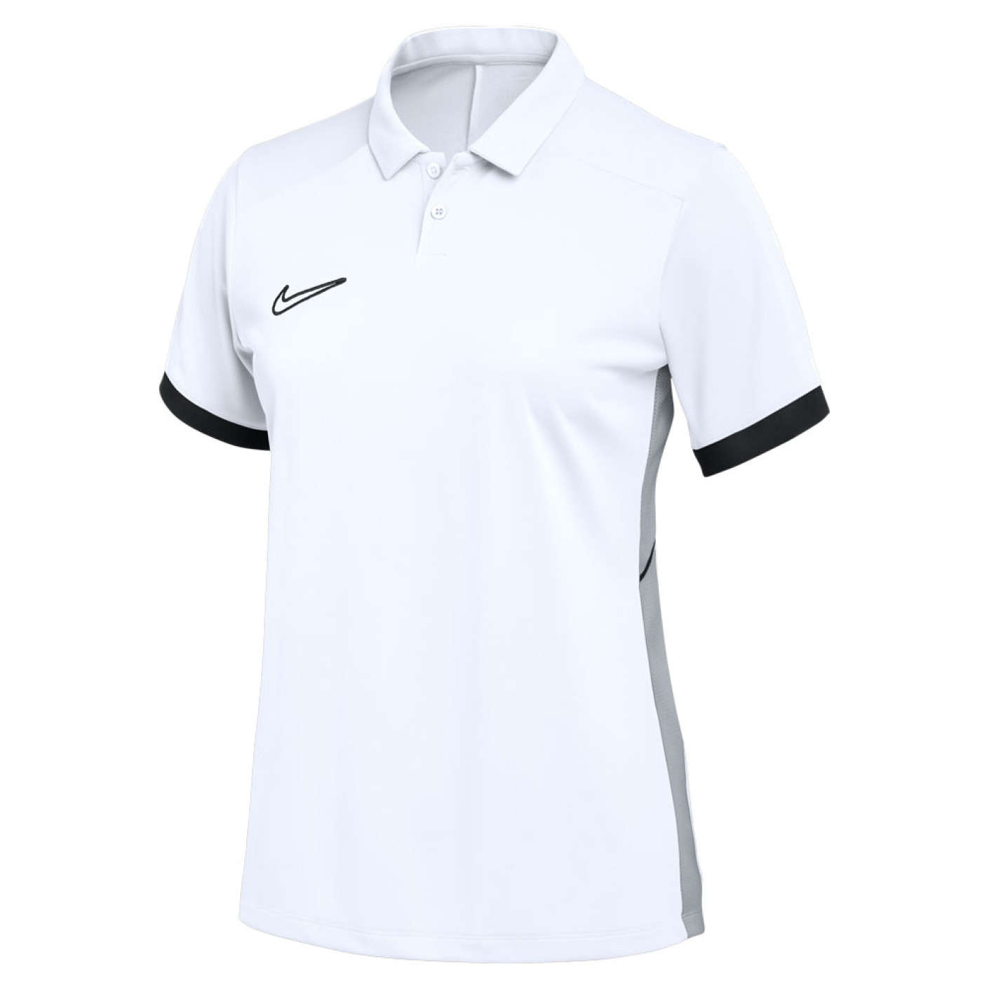 Nike Academy 25 Polo Women's White Black Grey