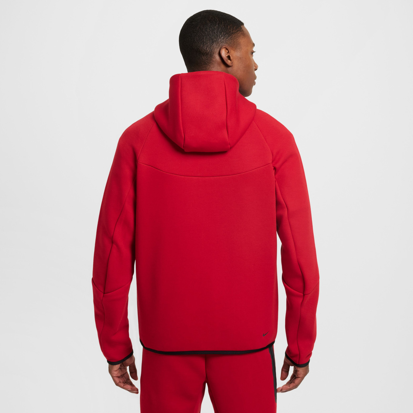 nike tech fleece suit red
