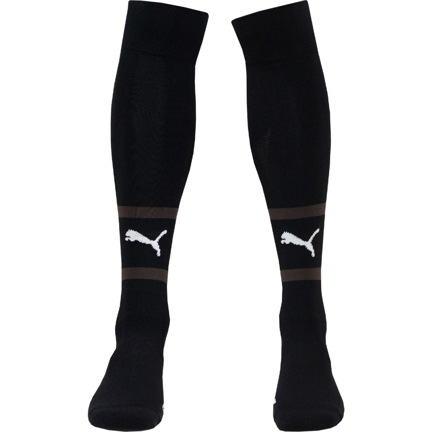 PUMA TeamFinal Football Socks Black White Grey