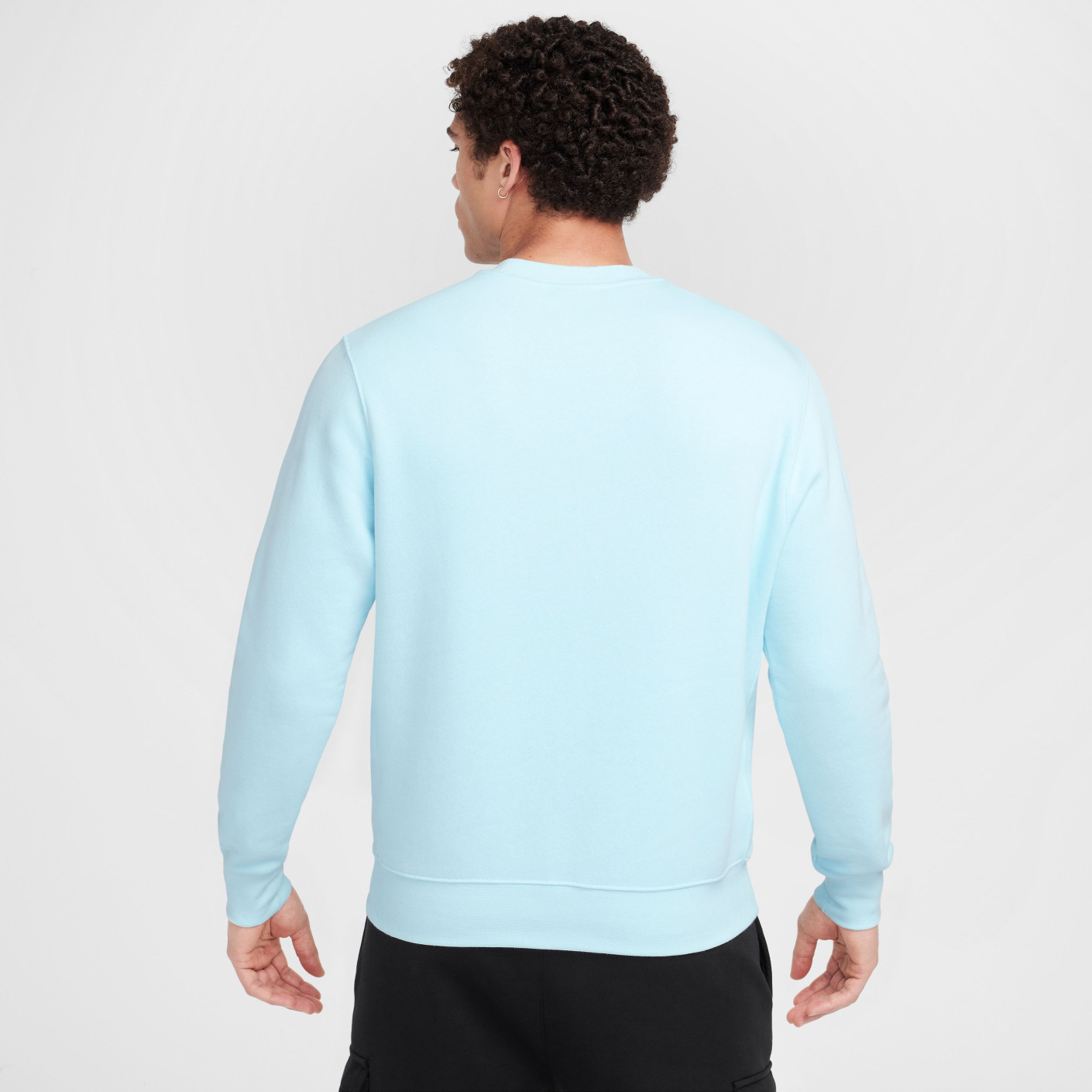nike sweatshirt bleached aqua