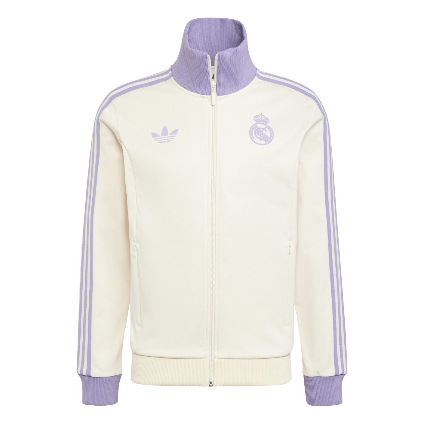 adidas Real Madrid Culturewear Training Jacket 2024-2025 Off White