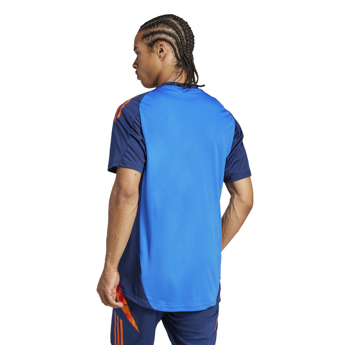 adidas Juventus Training Shirt 2024-2025 Blue Orange White