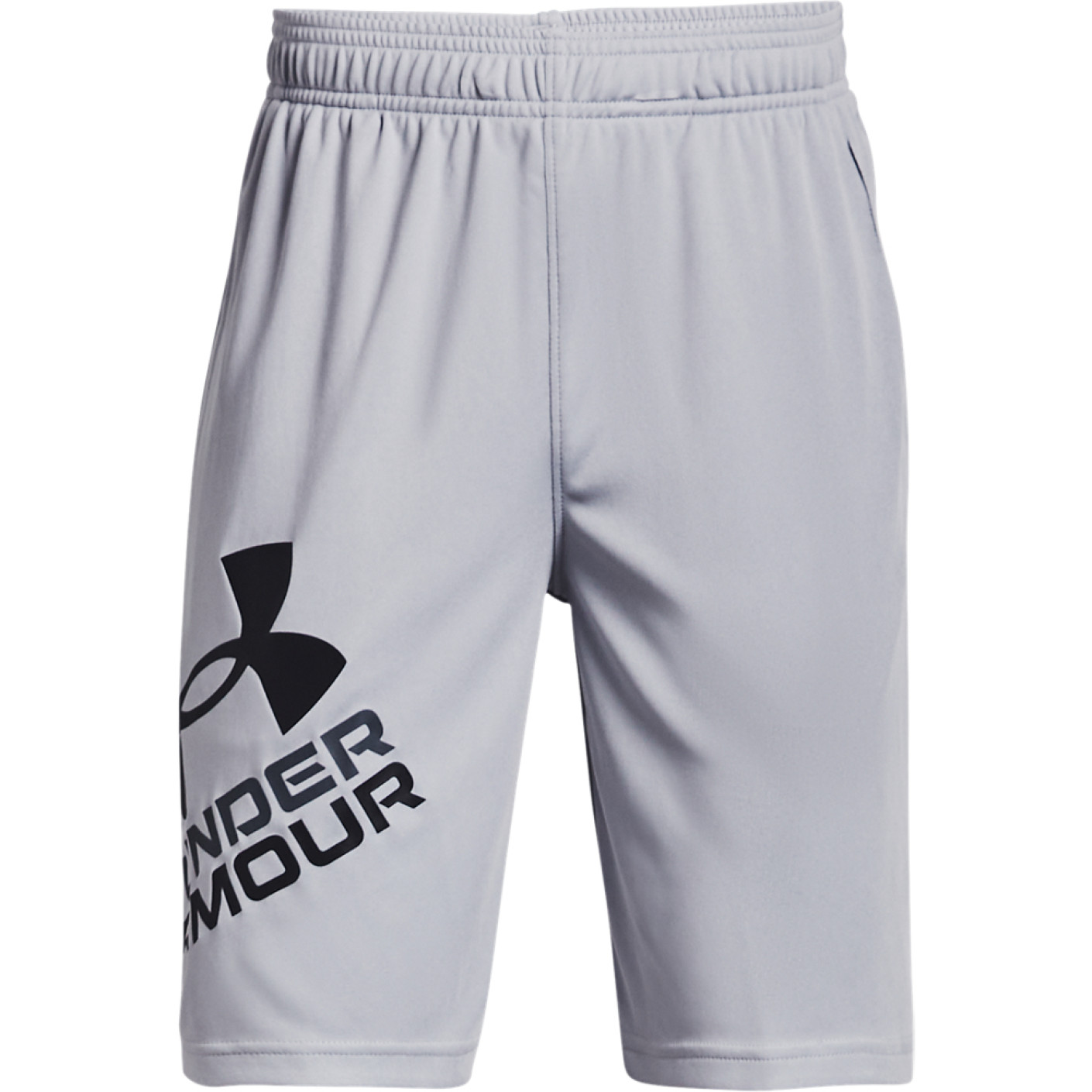 Under Armour Prototype 2.0 Logo Trainingsbroekje Kids Lichtgrijs Zwart
