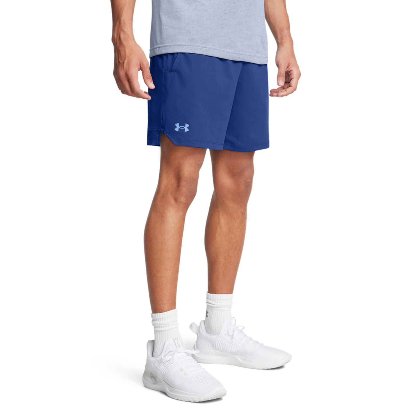 Under Armour Vanish Training Short Woven Blue Black Light Blue