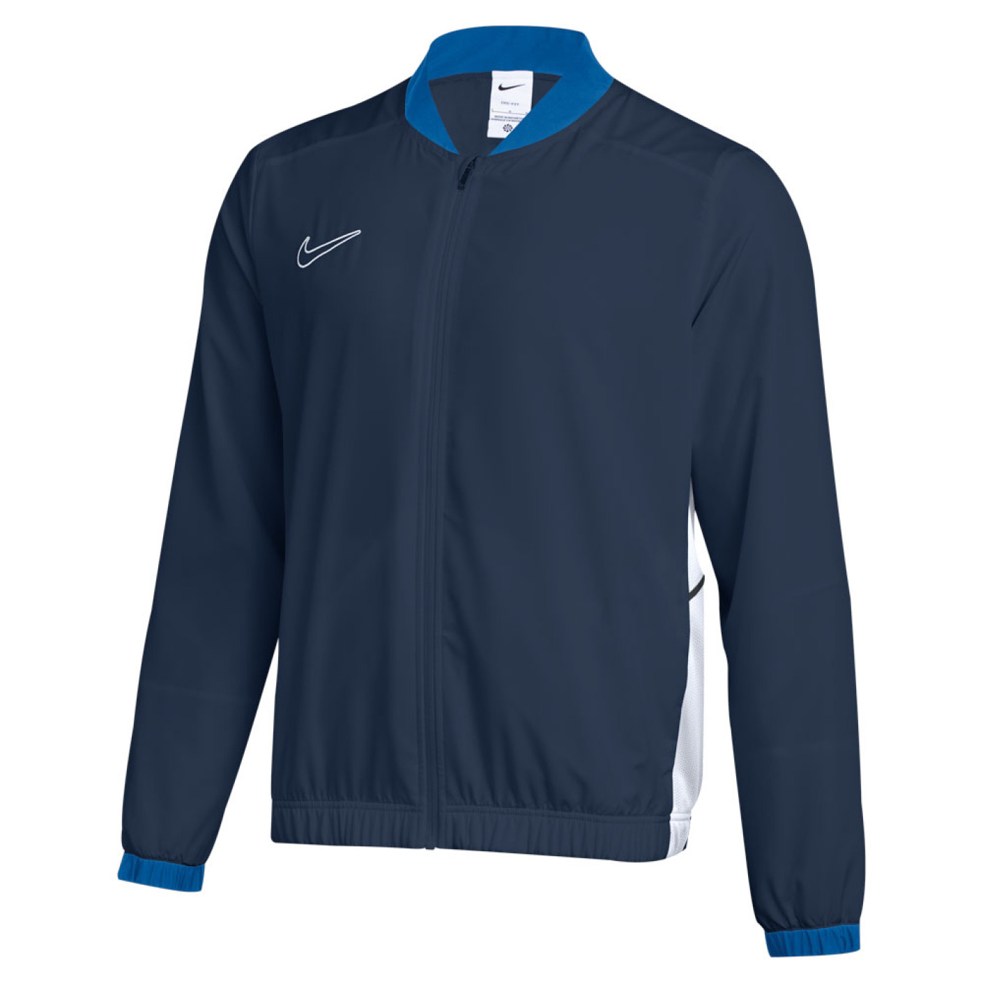 Nike Academy 25 Woven Trainingsjack Kids Donkerblauw Blauw Wit