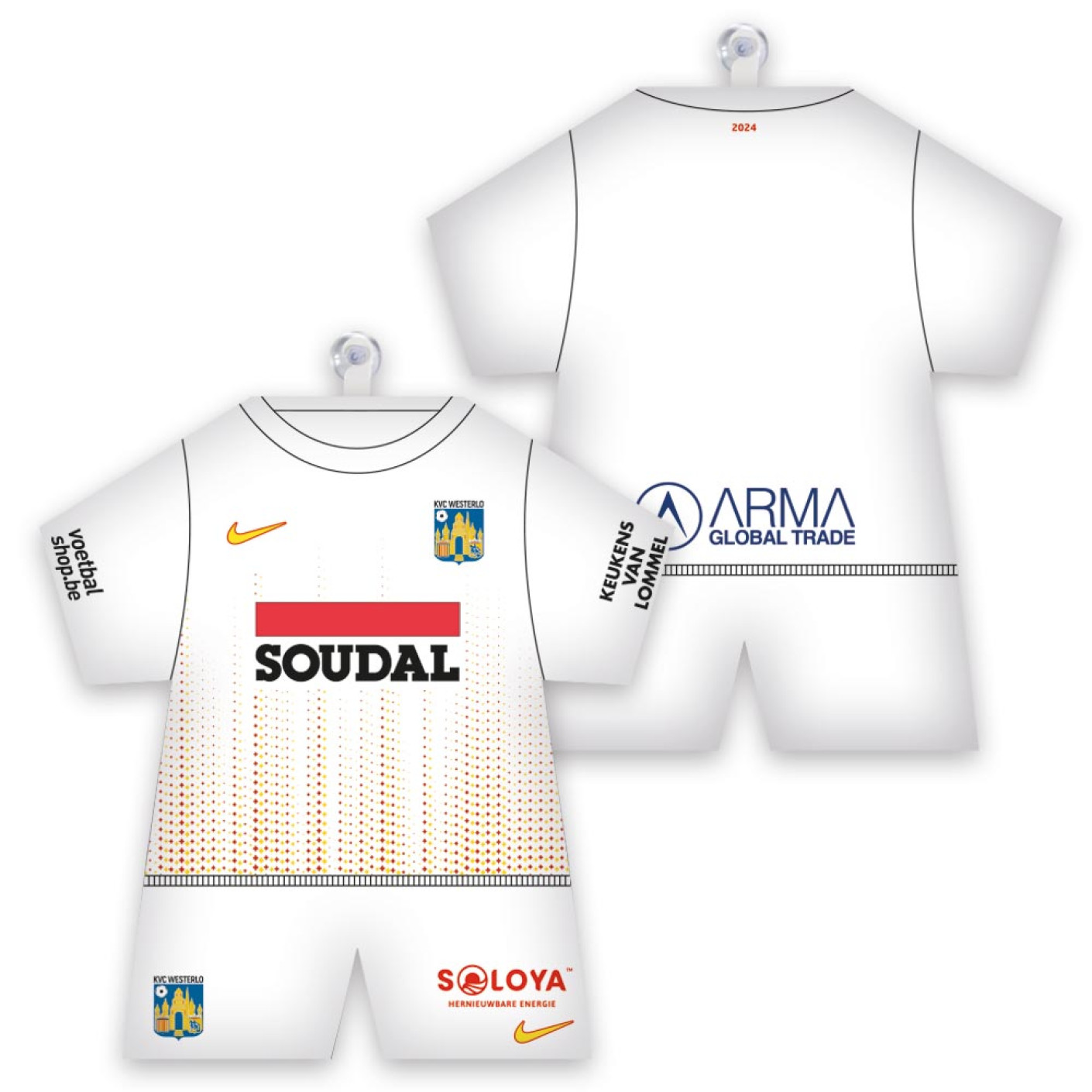 KVC Westerlo Maxidress Away Shirt 2024-2025