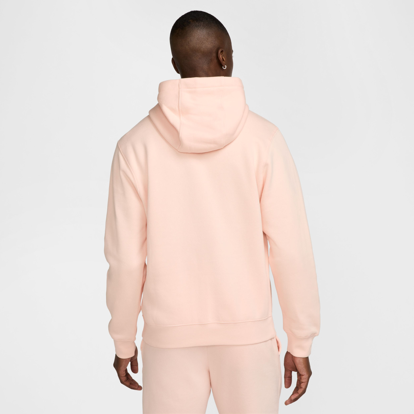 nike hoodie dusty pink