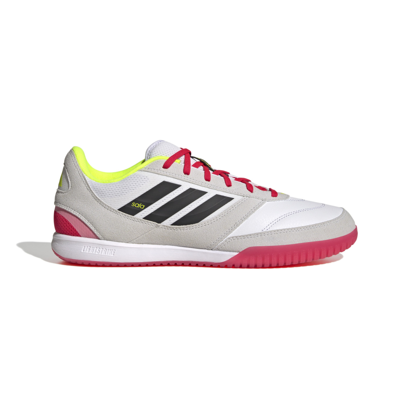 adidas Top Sala Competition II Indoor Football Boots (IN) White Grey Red Yellow