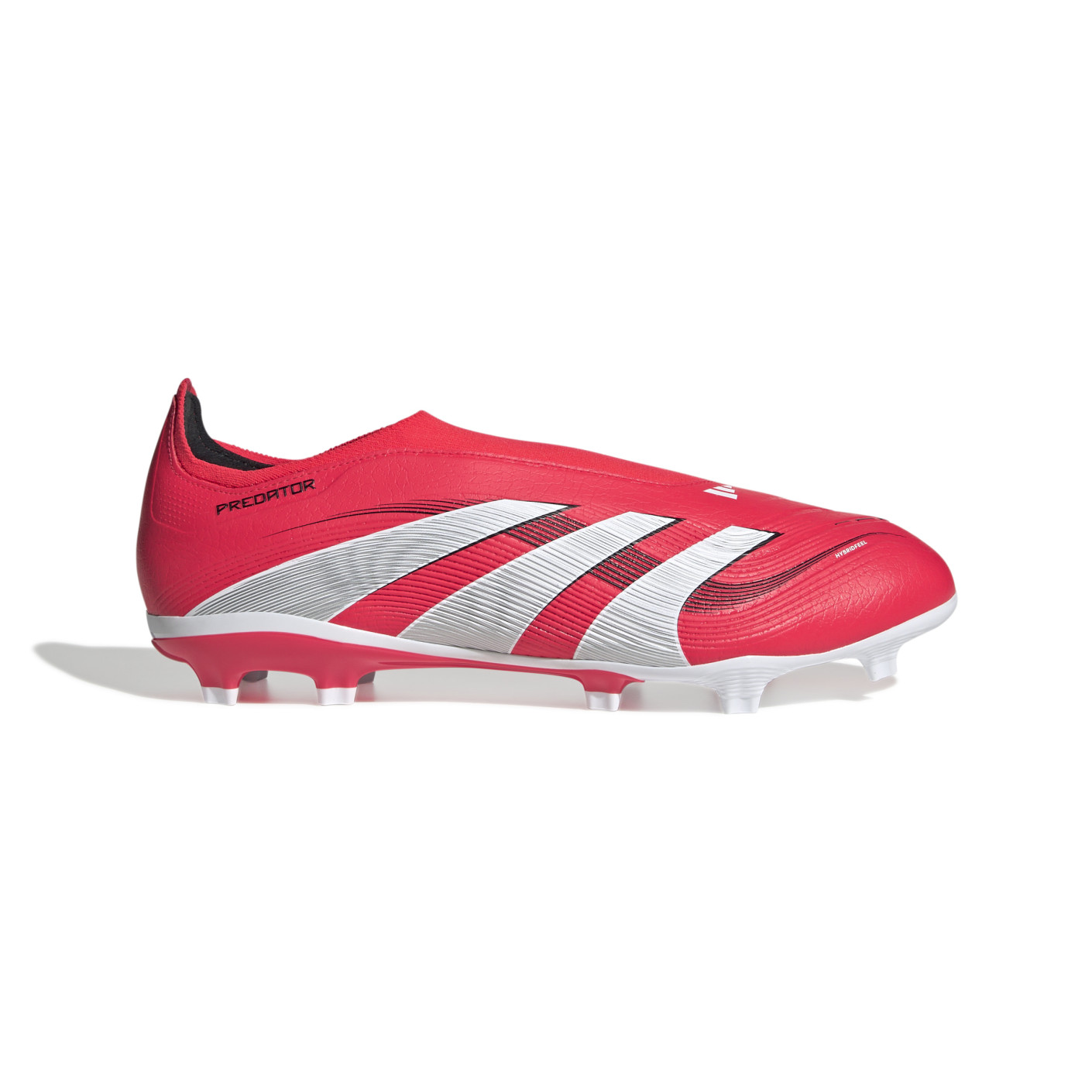 adidas Predator League Veterloze Gras / Kunstgras Voetbalschoenen (MG) Rood Wit Zwart