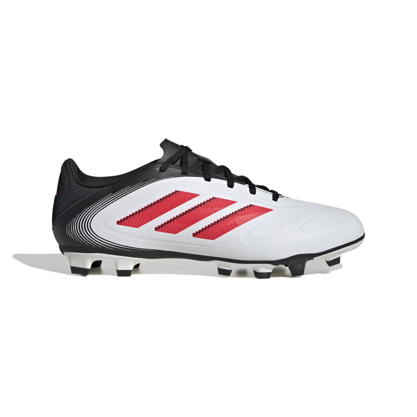 adidas Copa Pure III Club Grass/Artificial Grass Football Boots (MG) White Black Red