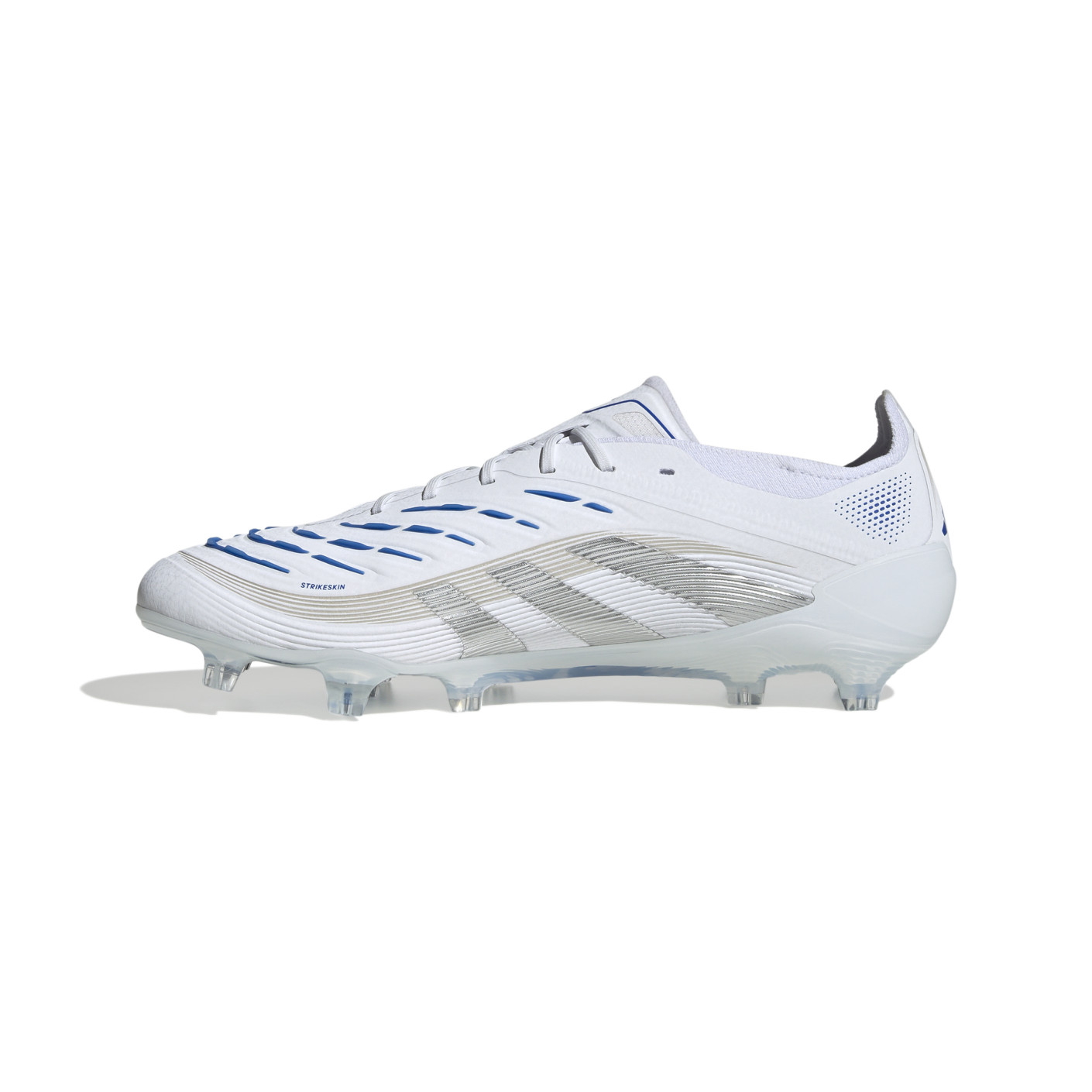adidas Predator Elite Gras Football Shoes (FG) White Silver Blue