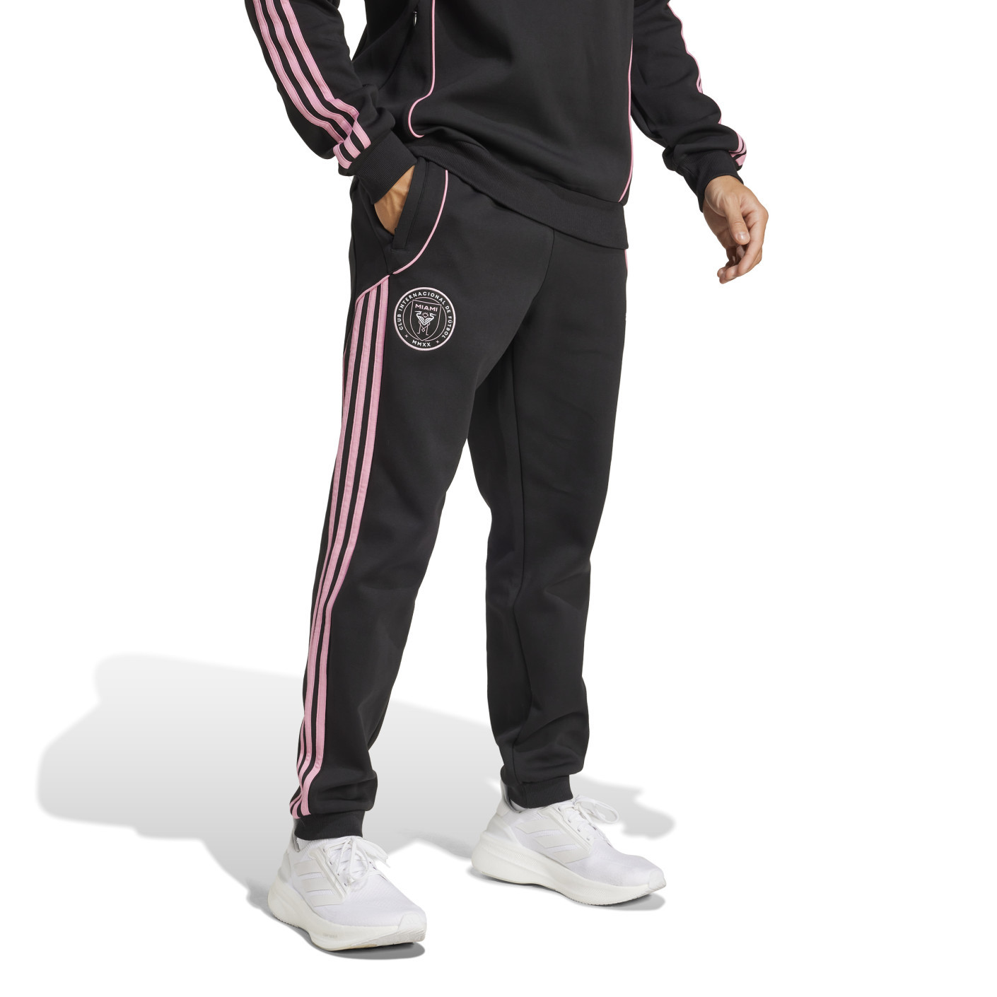 adidas Inter Miami CF Travel Training pants 2025-2026 Black Pink