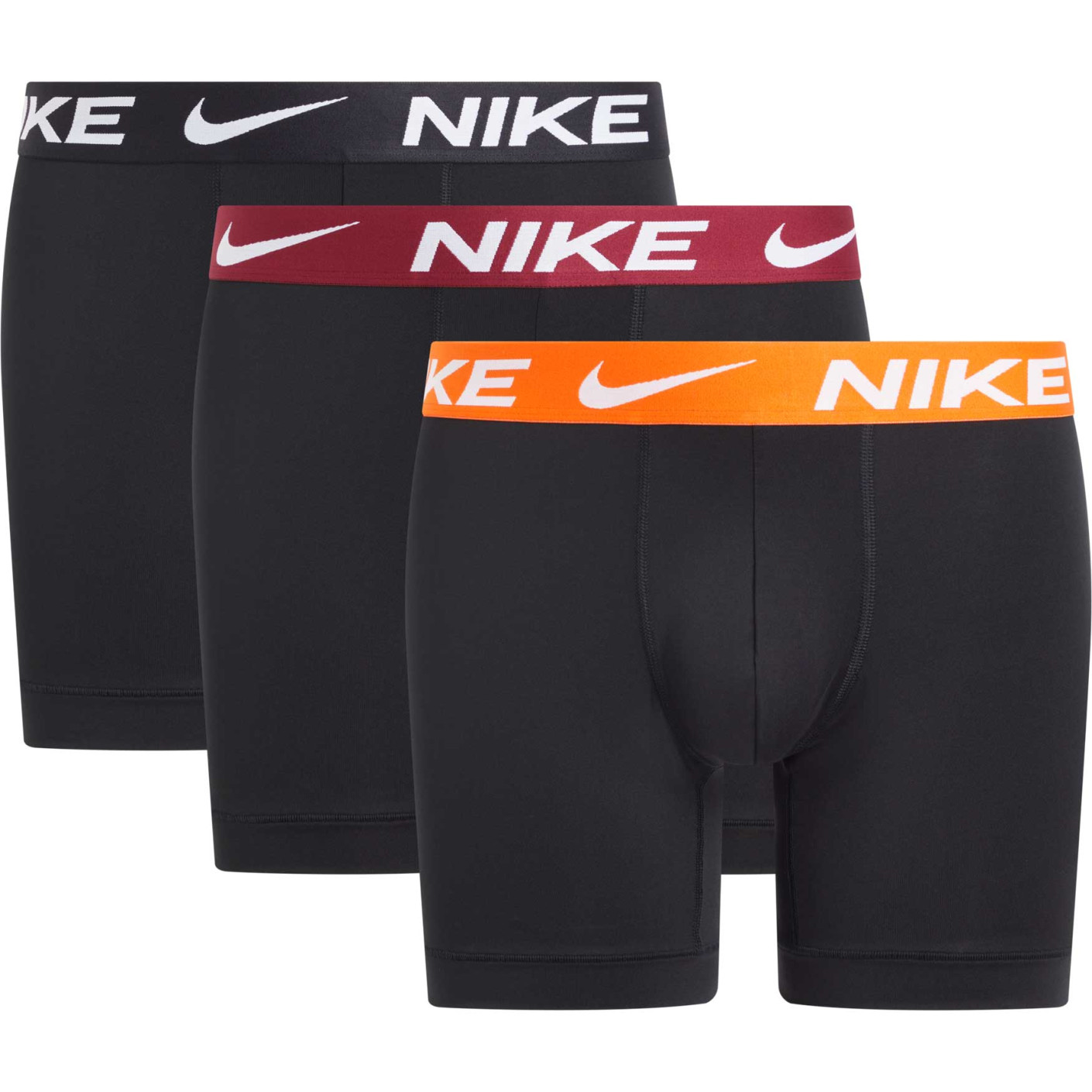 Lot de 3 boxers homme microfibre thermorégulateur Bleu Dim Sport - Dim Outlet Corbeil