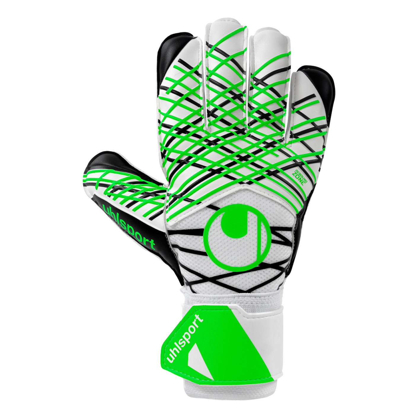 Uhlsport Soft Advanced Goalkeeper Gloves White Green Black
