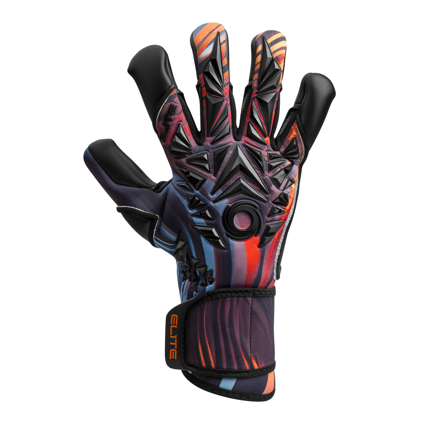 Elite Sport Opal Goalkeeper Gloves Black Grey Red