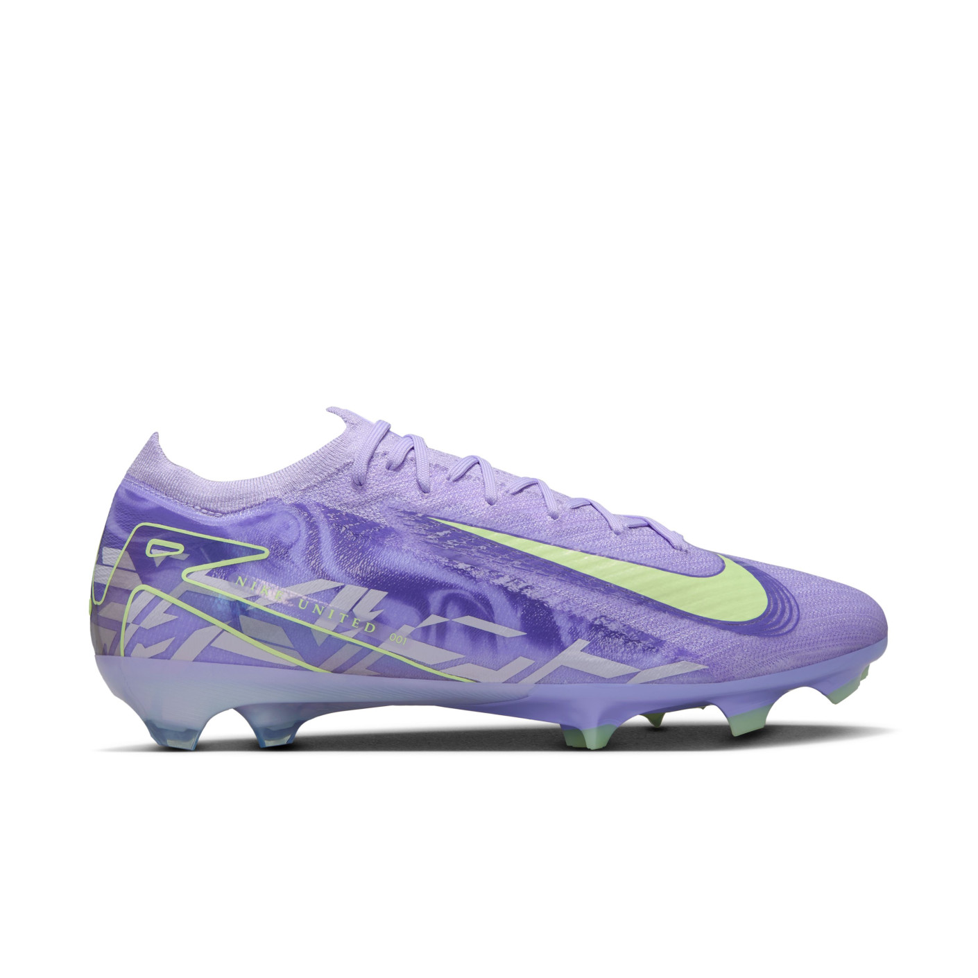 purple and yellow football cleats