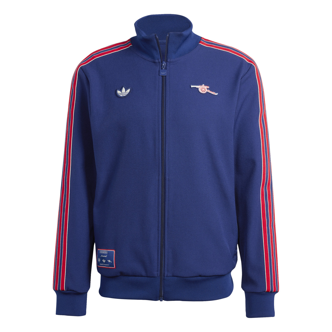 adidas Arsenal Terrace Icons Training Jacket Blue Red White