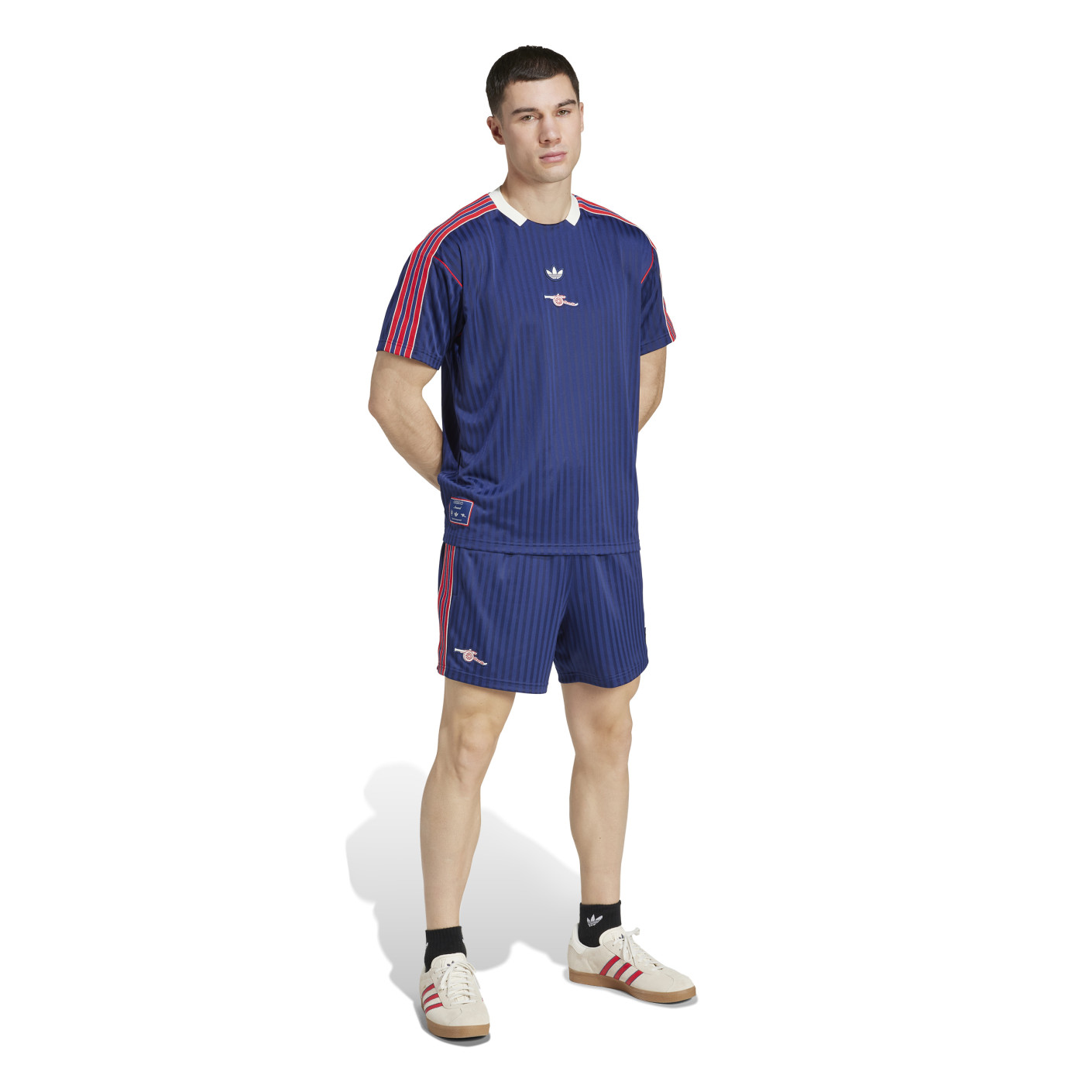 adidas Arsenal Terrace Icons Zomerset Blauw Rood Wit