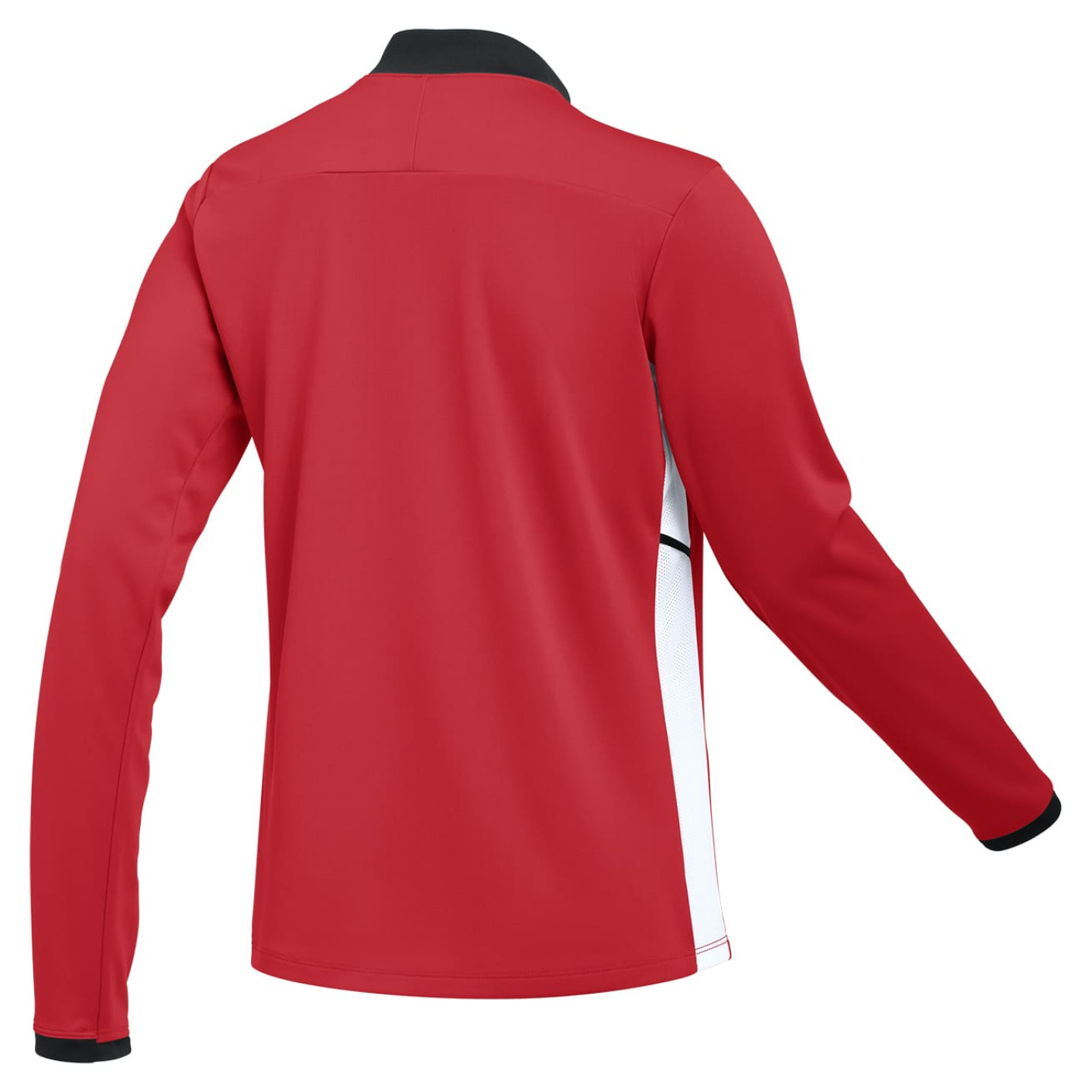 women's nike red quarter zip