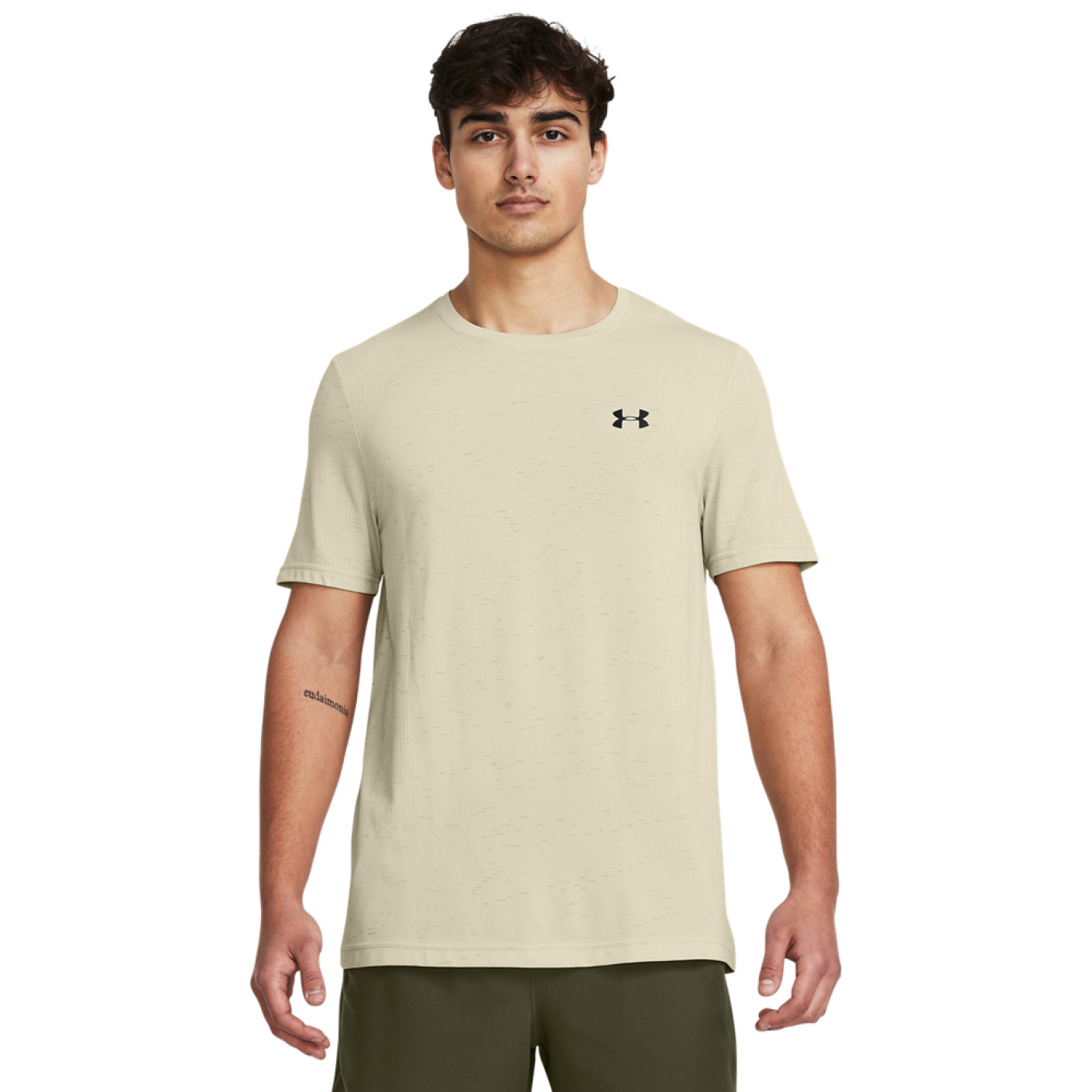 Under Amour Vanish Seamless Training Shirt Beige