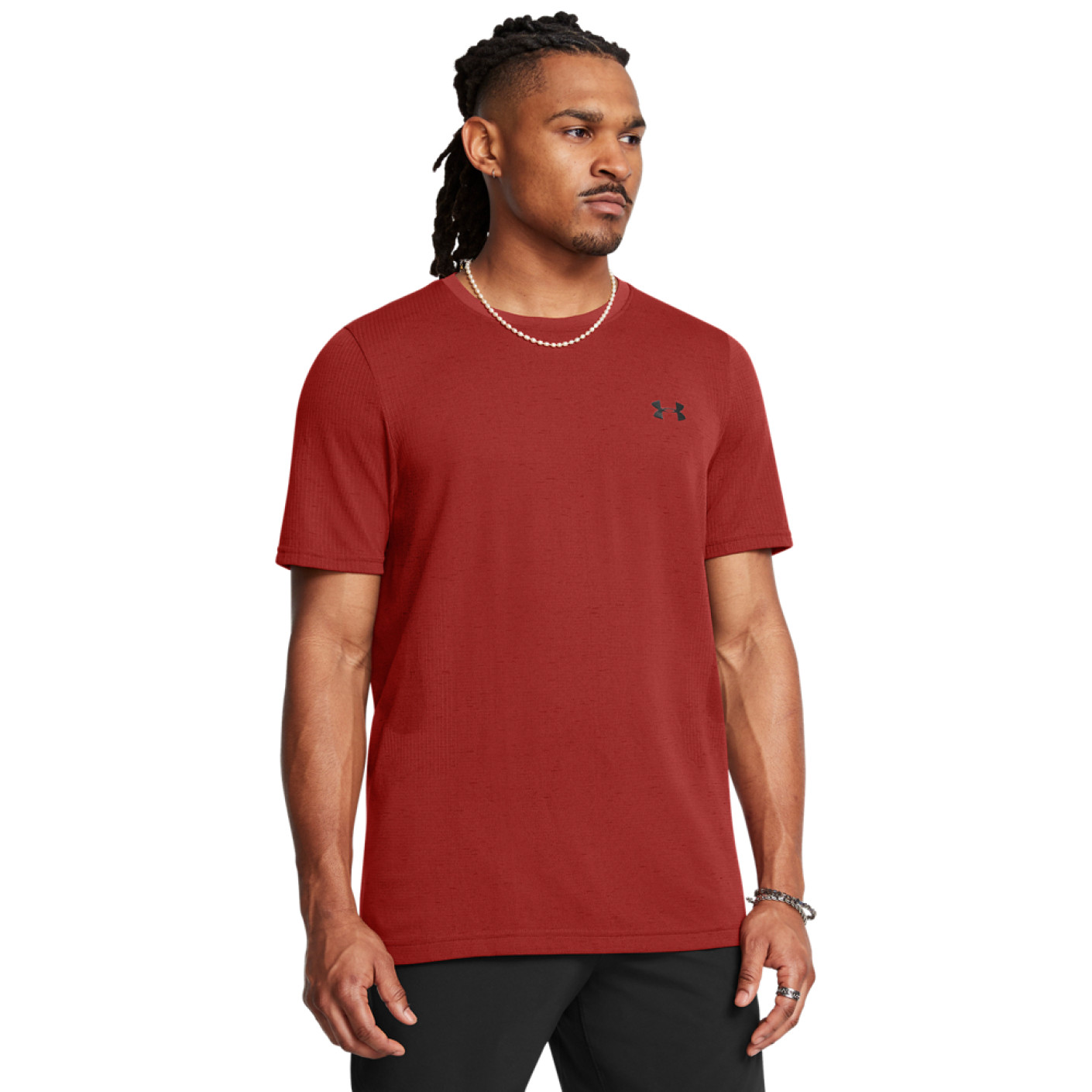 Under Amour Vanish Seamless Trainingsshirt Rood Zwart