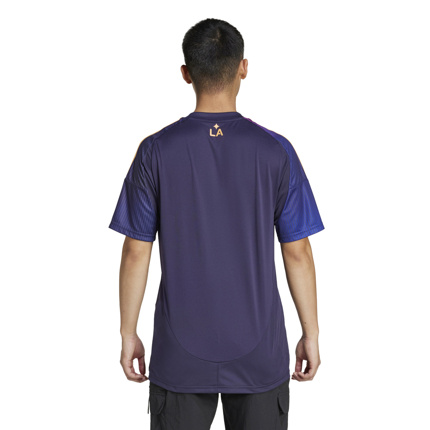 adidas LA Galaxy ネイビー長袖シャツ ゲームシャツ adidas La Galaxy Away Shirt 2025-2026 - Voetbalshop.nl