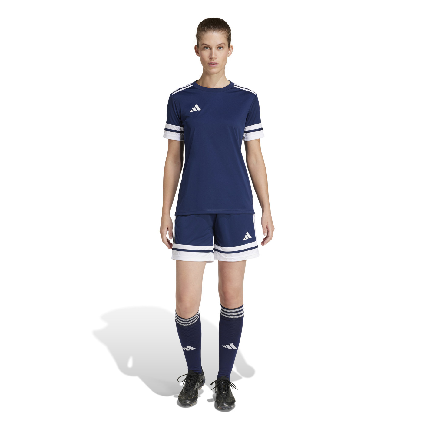 adidas Squadra 25 Voetbaltenue Dames Donkerblauw Wit