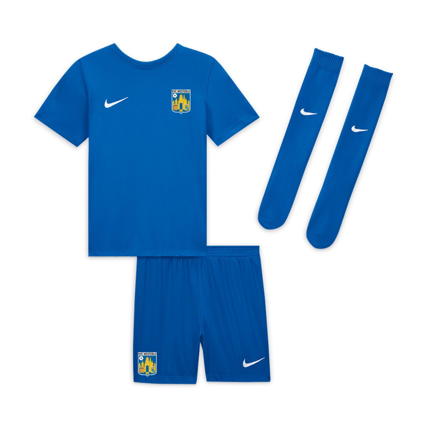 Nike KVC Westerlo Summer Set 2024-2025 Toddler Blue