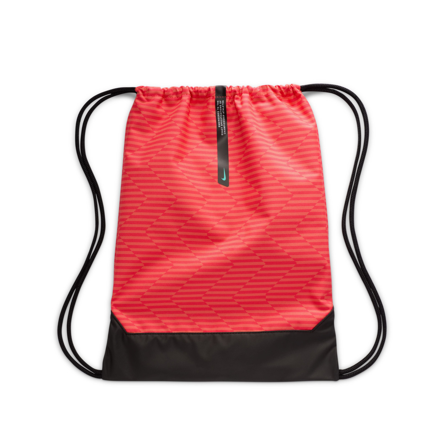 nike drawstring bag red