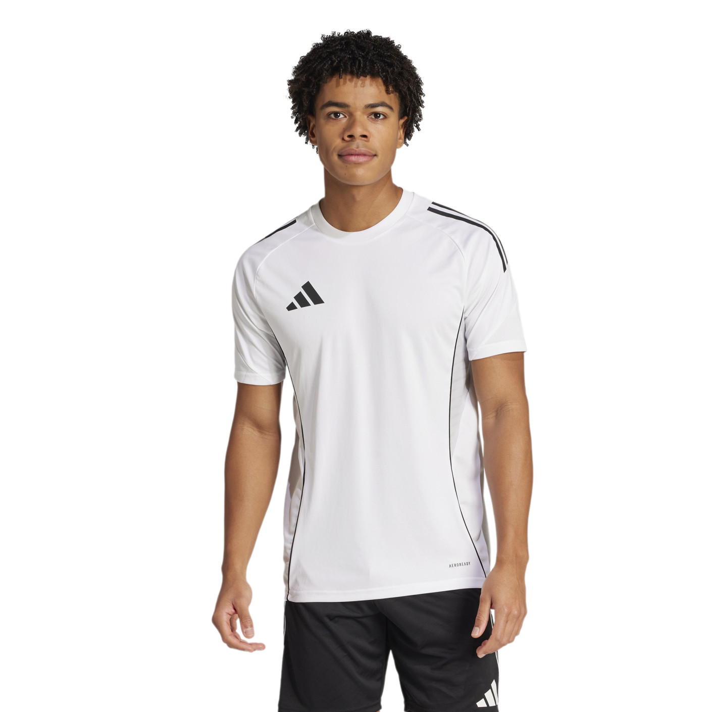 adidas Tiro 25 Competition Trainingsshirt Wit Zwart