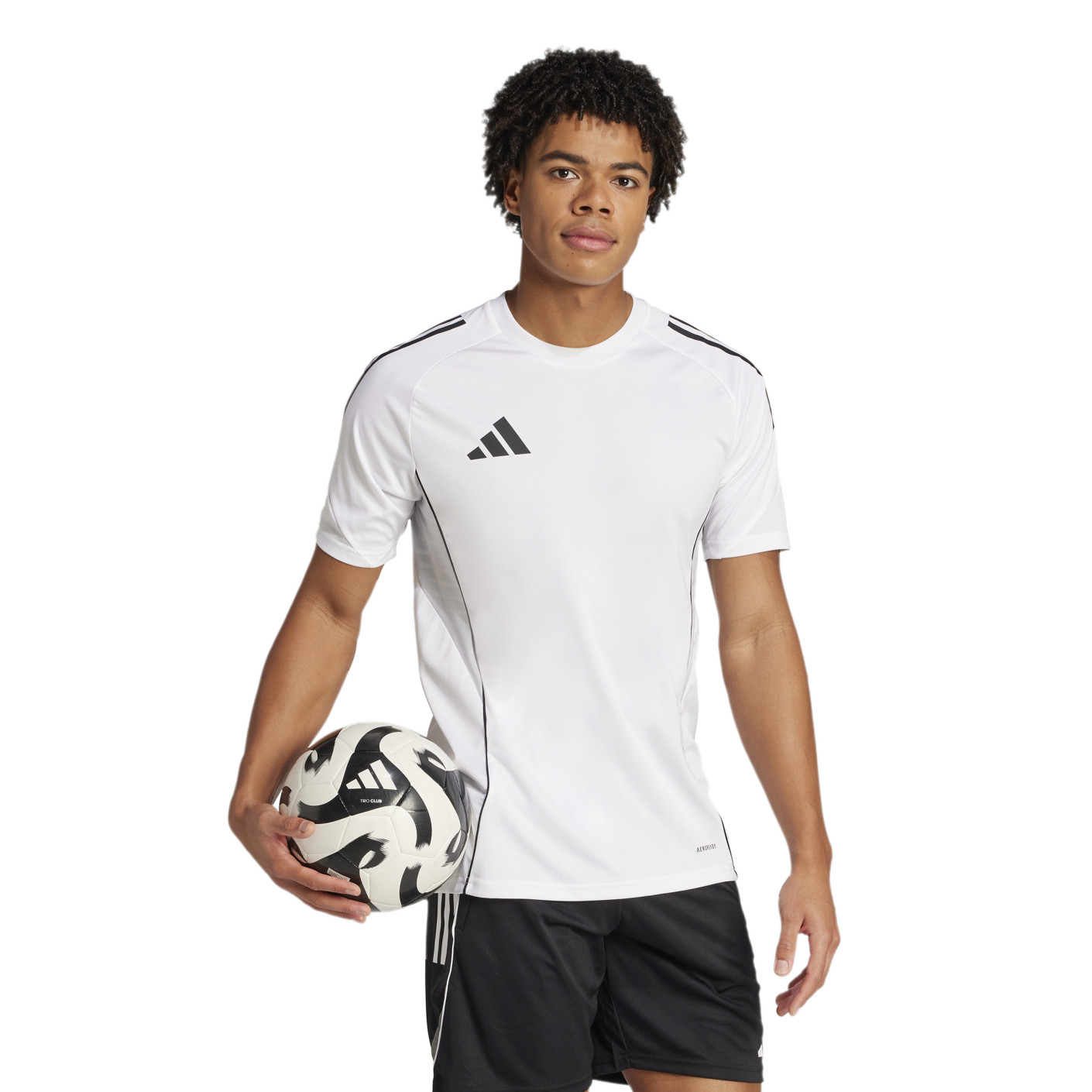 adidas Tiro 25 Competition Training Shirt White Black