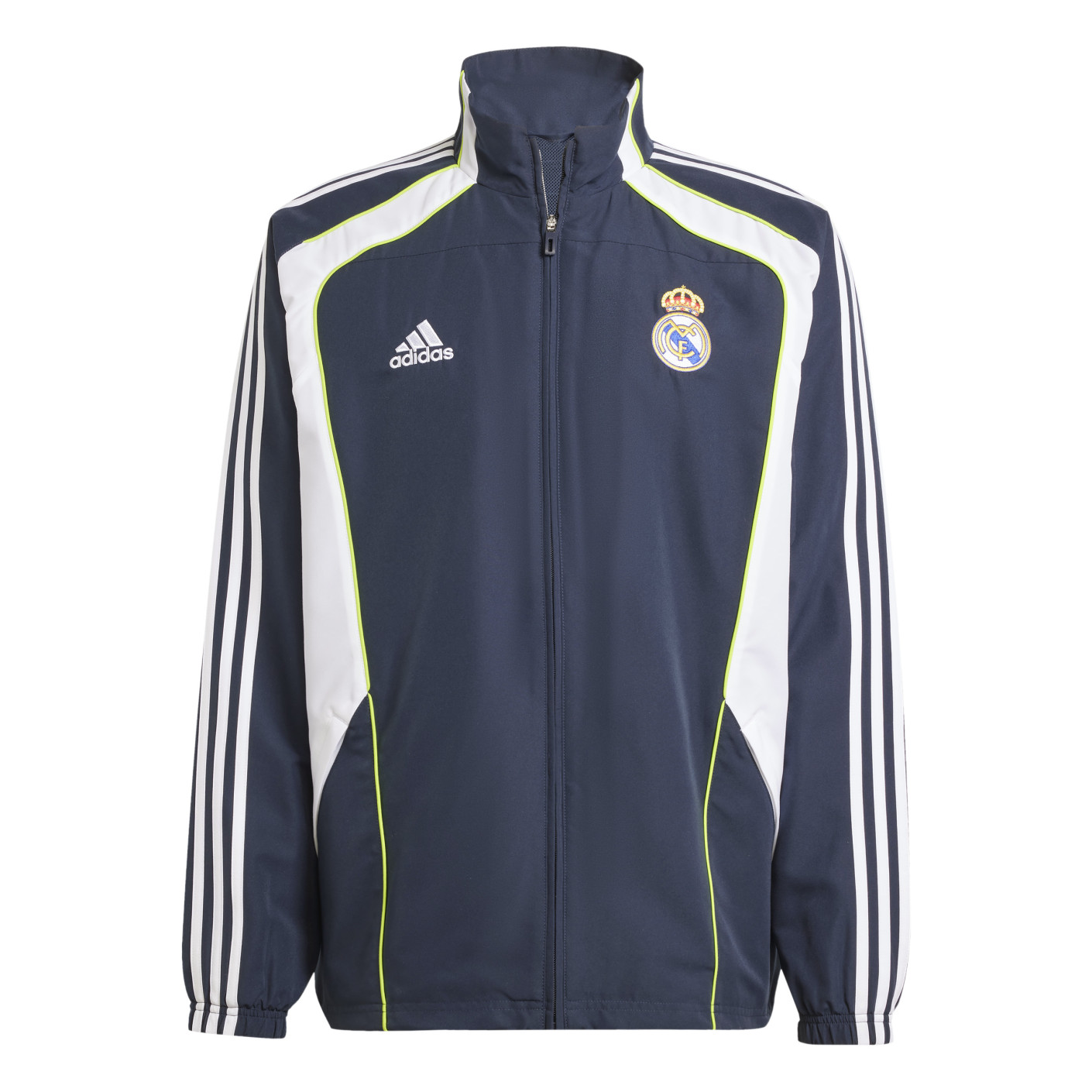 adidas Real Madrid Urban Purist Training Jacket Dark Blue White