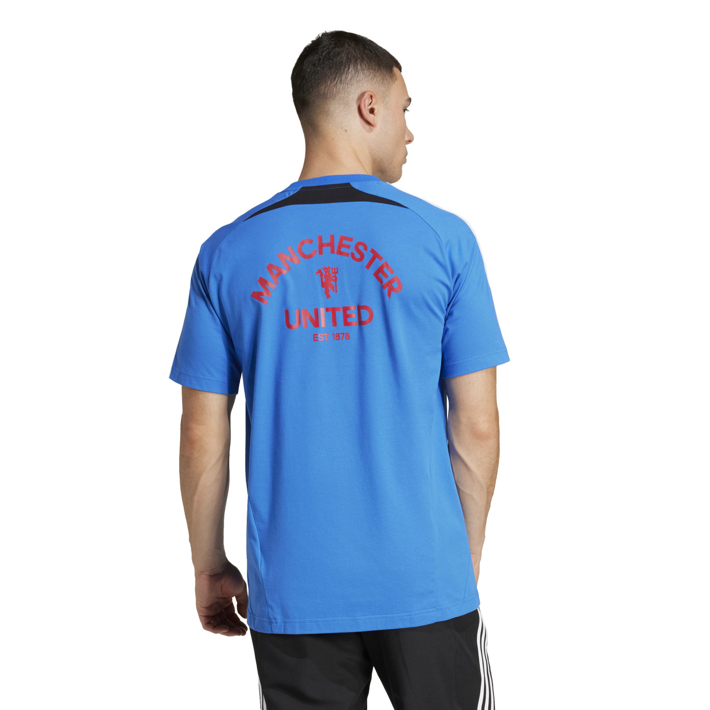 adidas Manchester United Urban Purist T-Shirt Blue Red White
