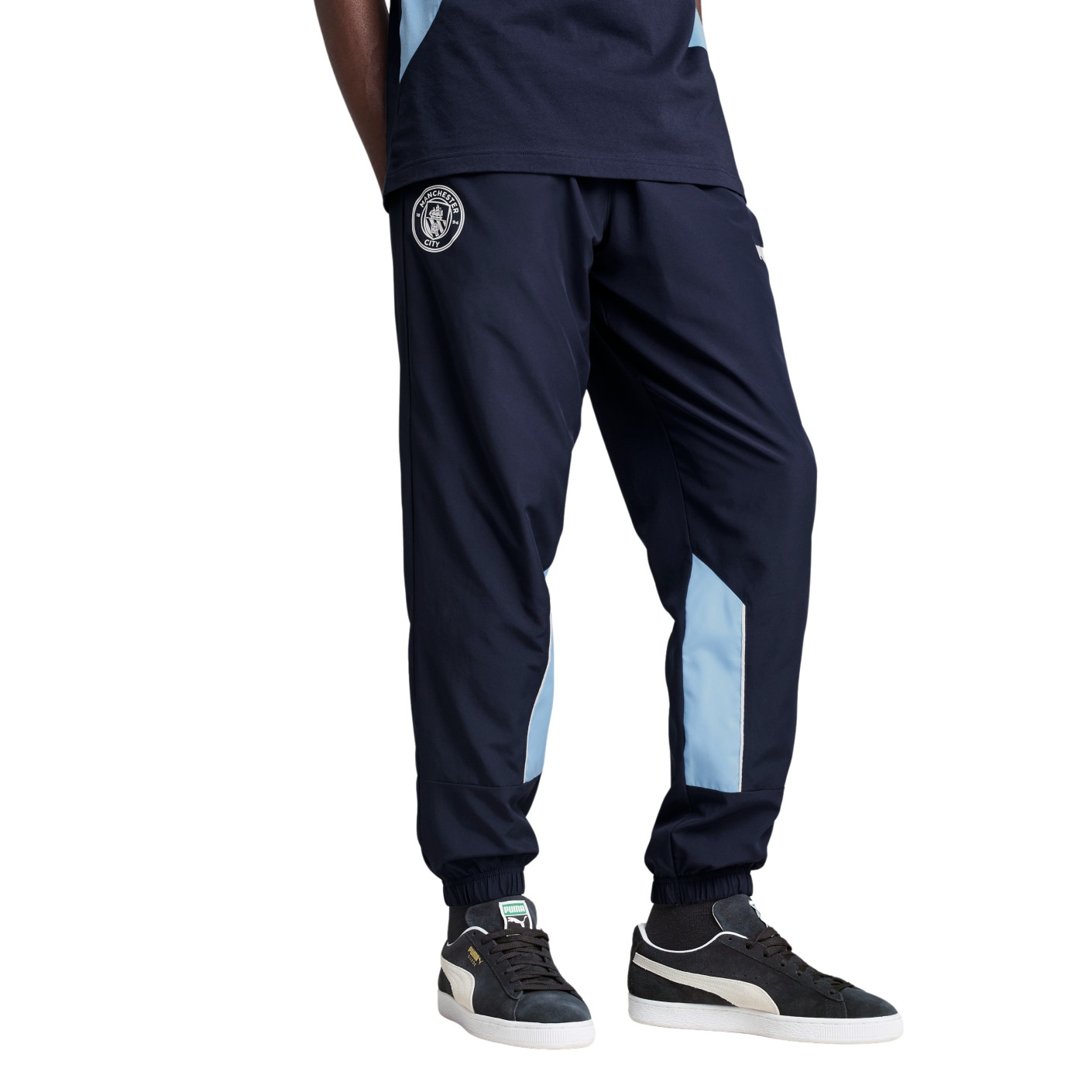 PUMA Manchester City FTBLArchive Training pants 2024-2025 Dark Blue Blue