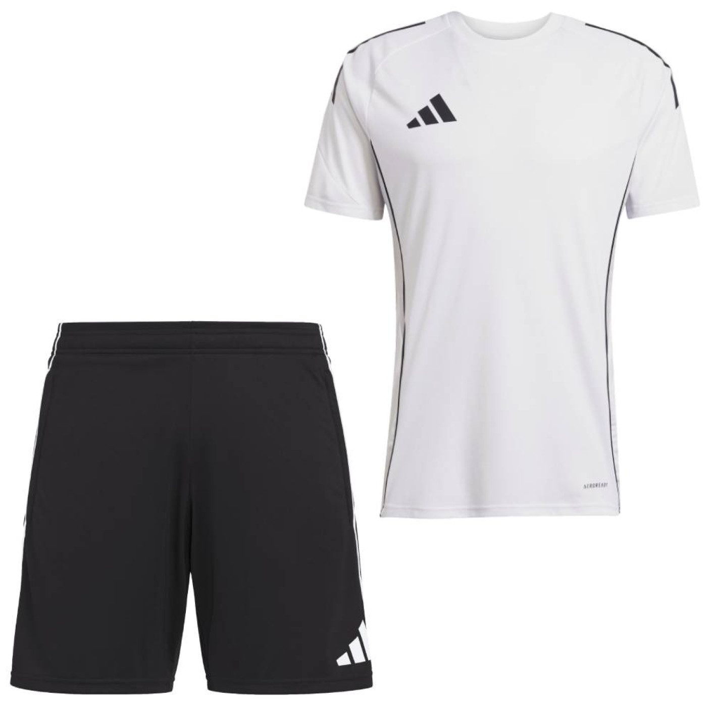 adidas Tiro 25 Competition Trainingsset Wit Zwart