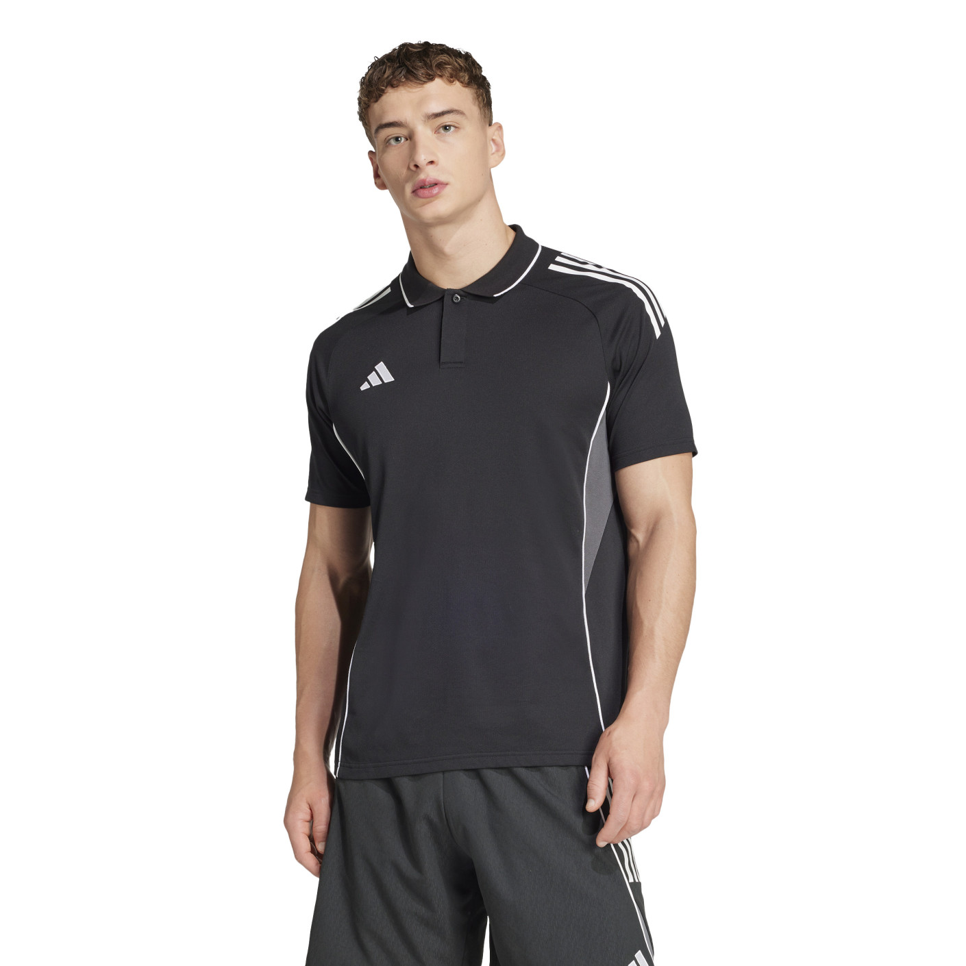 adidas Tiro 25 Competition Polo Black White