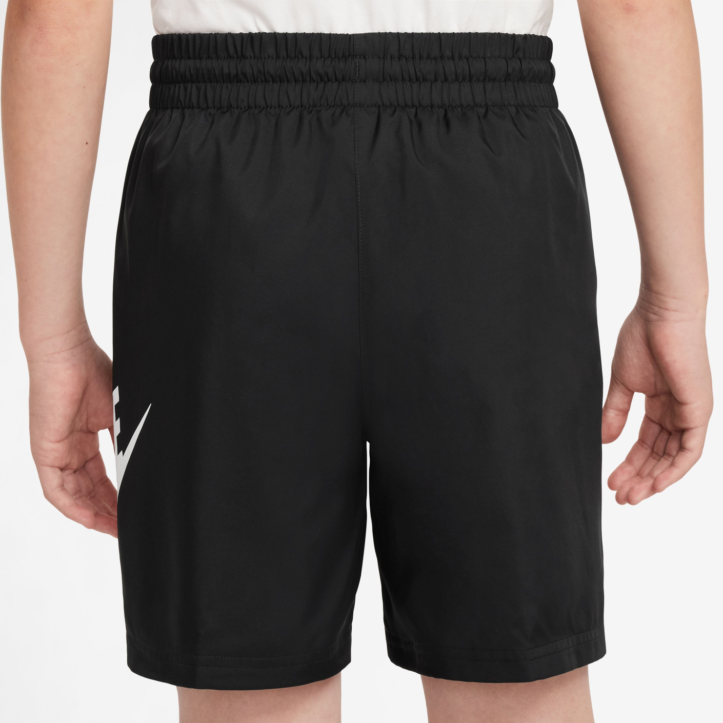 nike shorts woven black