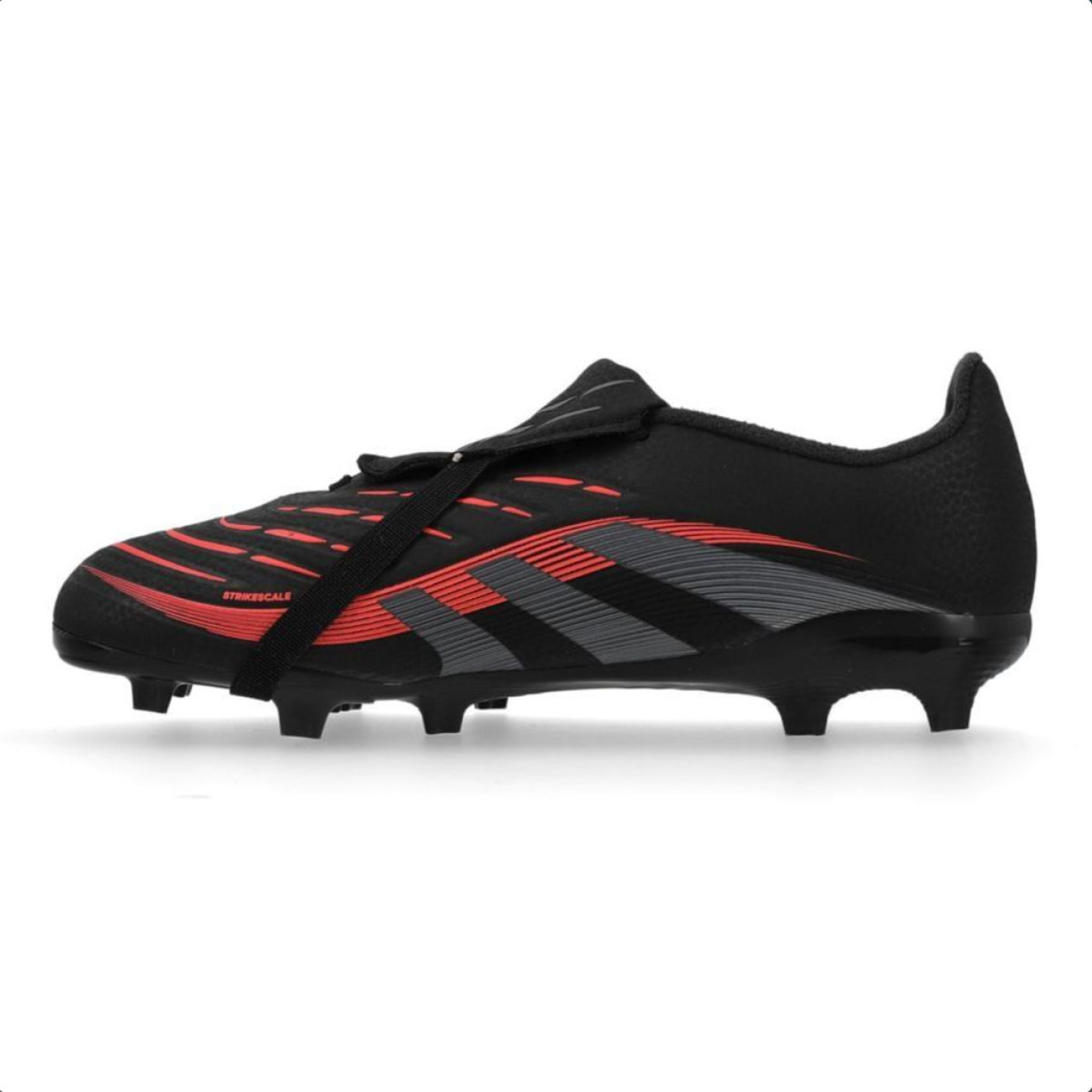 adidas Predator League FT Gras Football Shoes (FG) Kids Black Grey