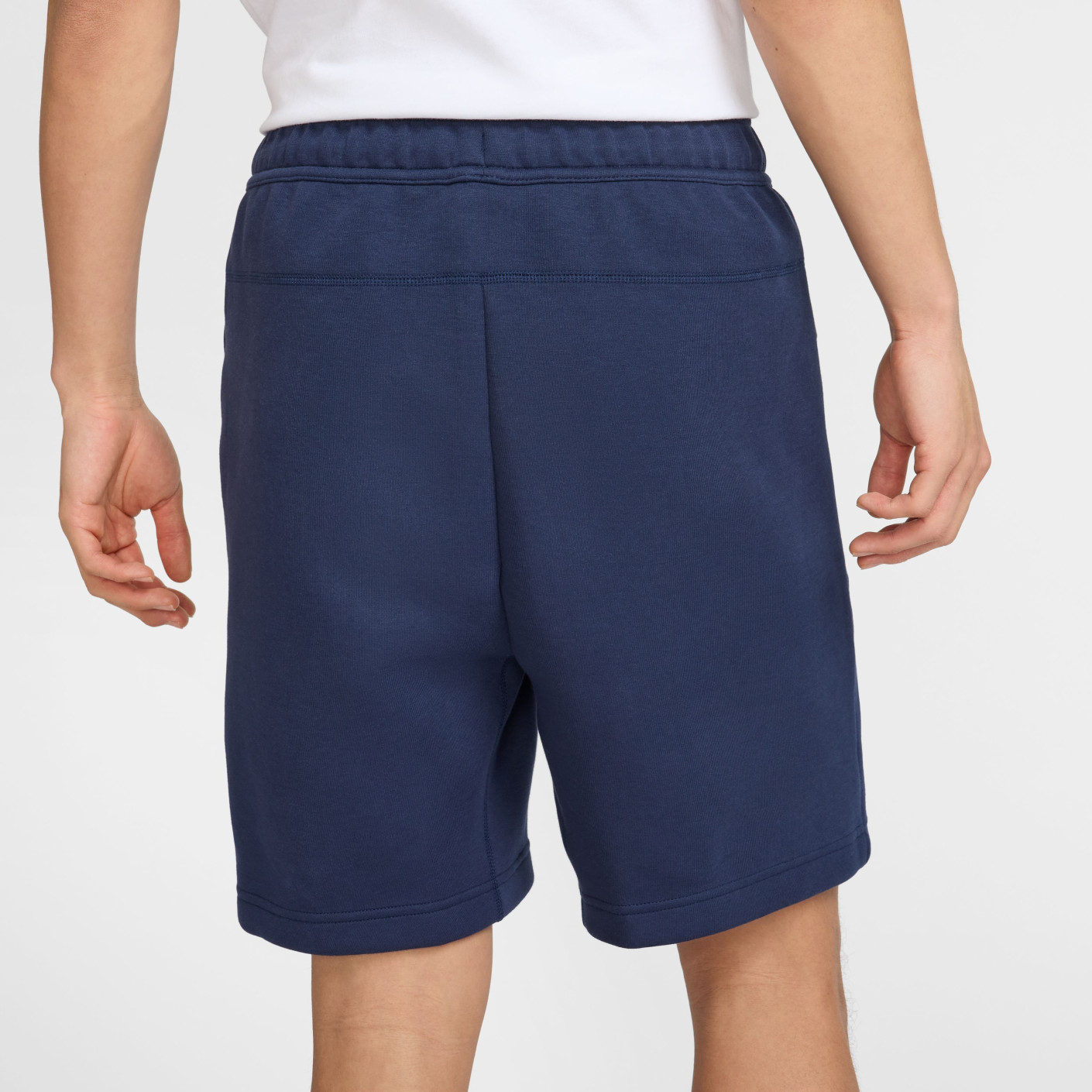 Nike Tech Fleece Sportswear Short Dark Blue Black - Voetbalshop.nl