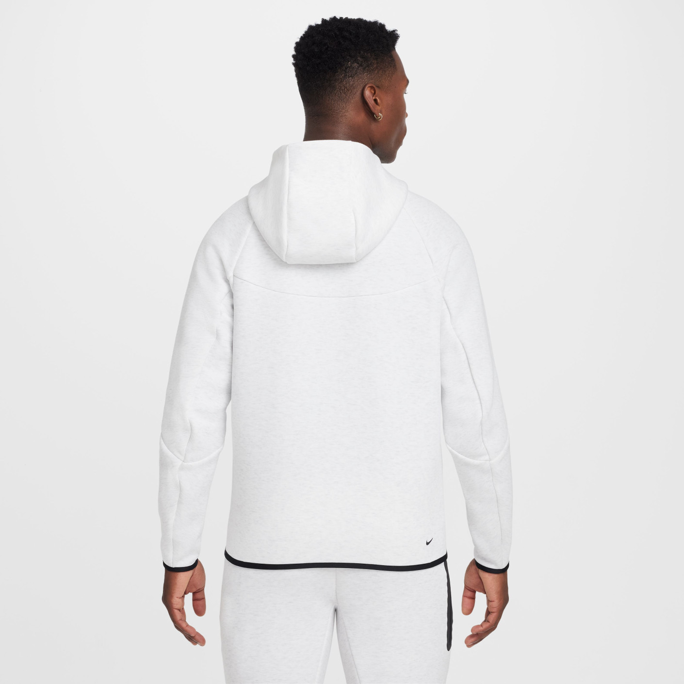 nike tech fleece jacket white