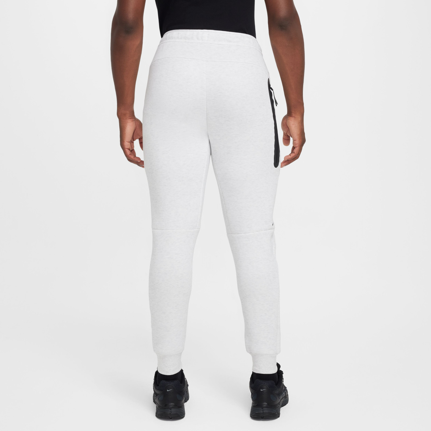 white tech pants