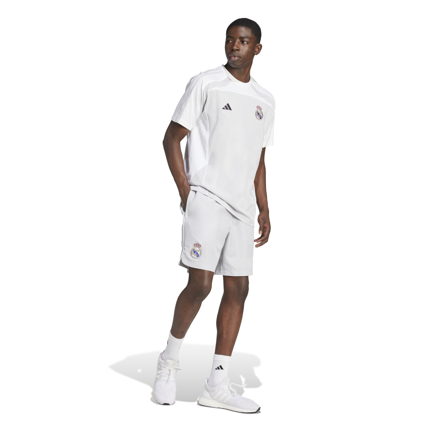 adidas Real Madrid Urban Purist Summer Set 2025-2026 Light Grey